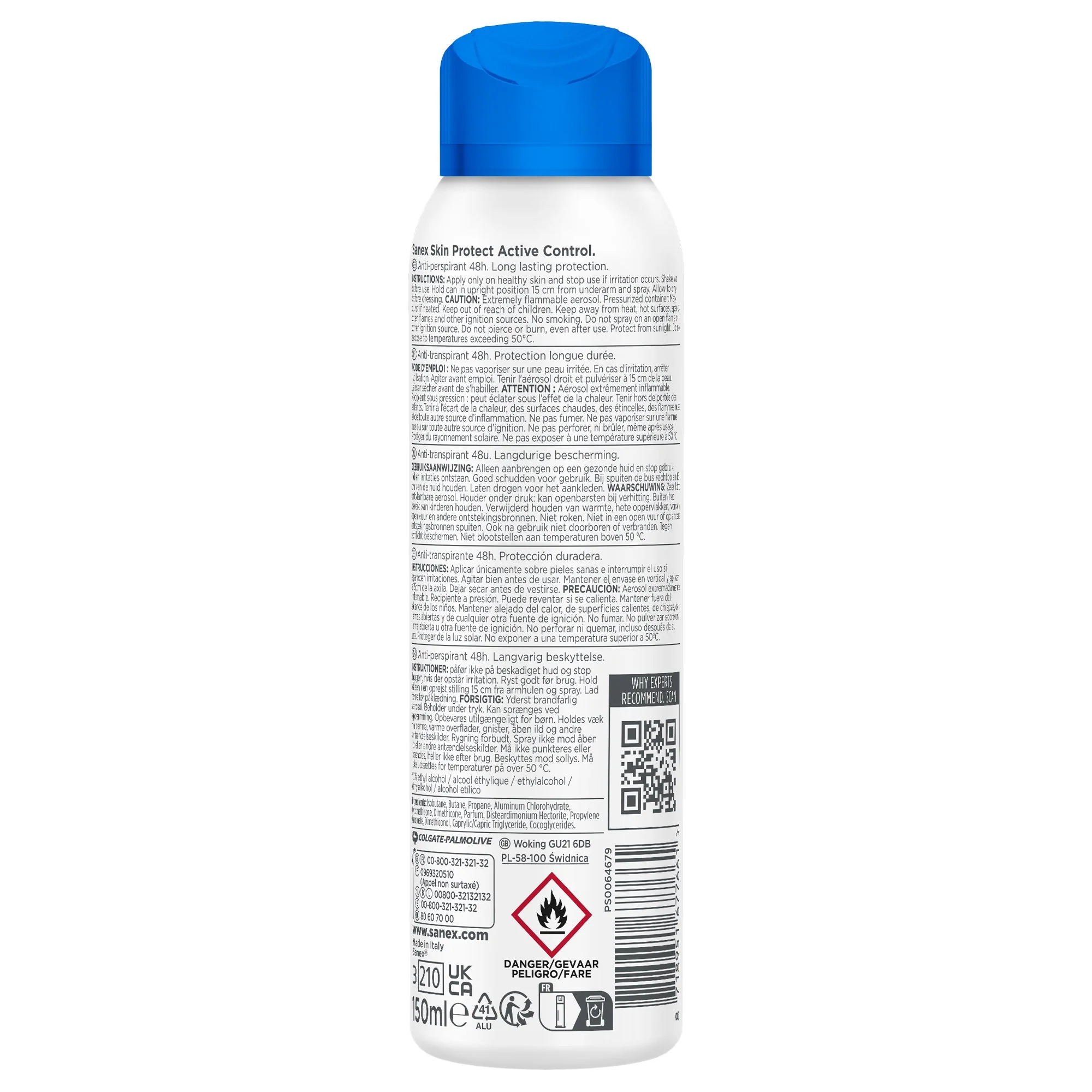 Déodorant 48h PH balance dermo active contrôle - Image 2