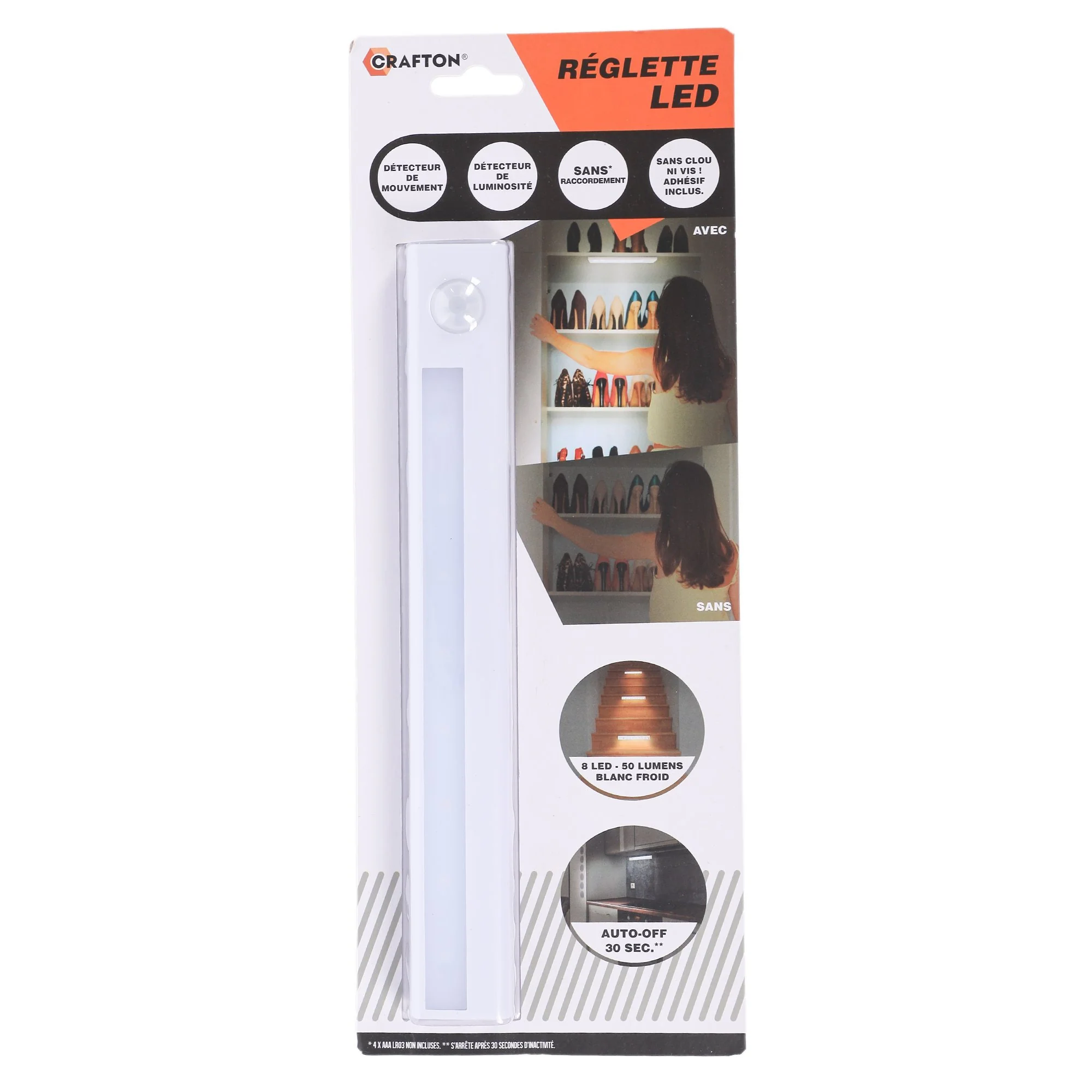 Détecteur Led x8