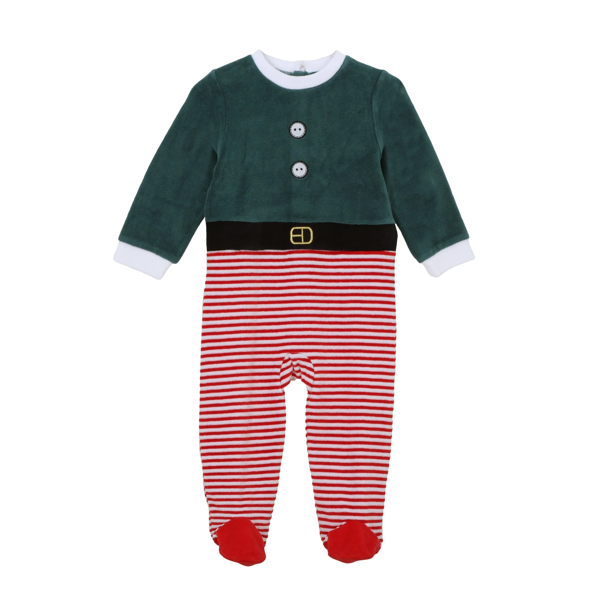 Dors bien de Noël lutin 3/23 mois - Vert