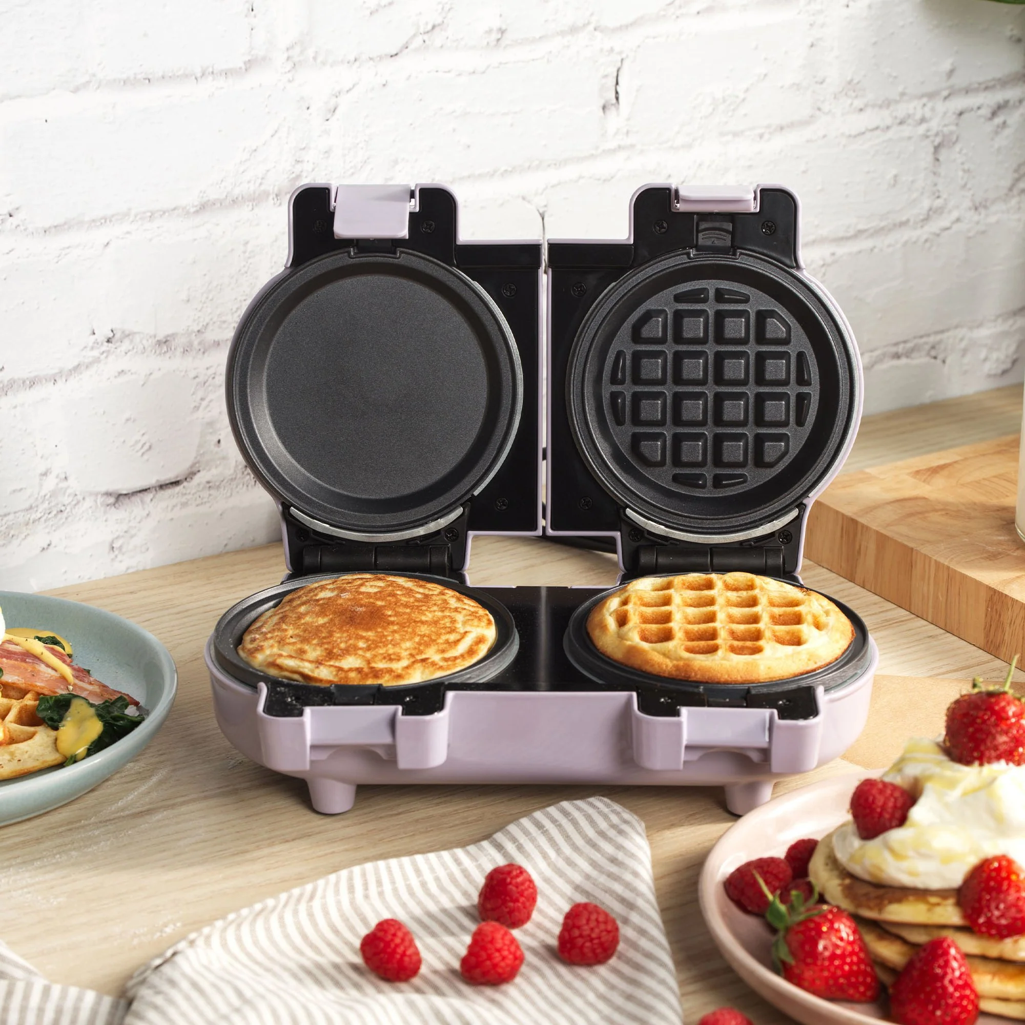 DOUBLE MINI MACHINE A SNACK OU GAUFRE ELECTRIQUE - Image 5