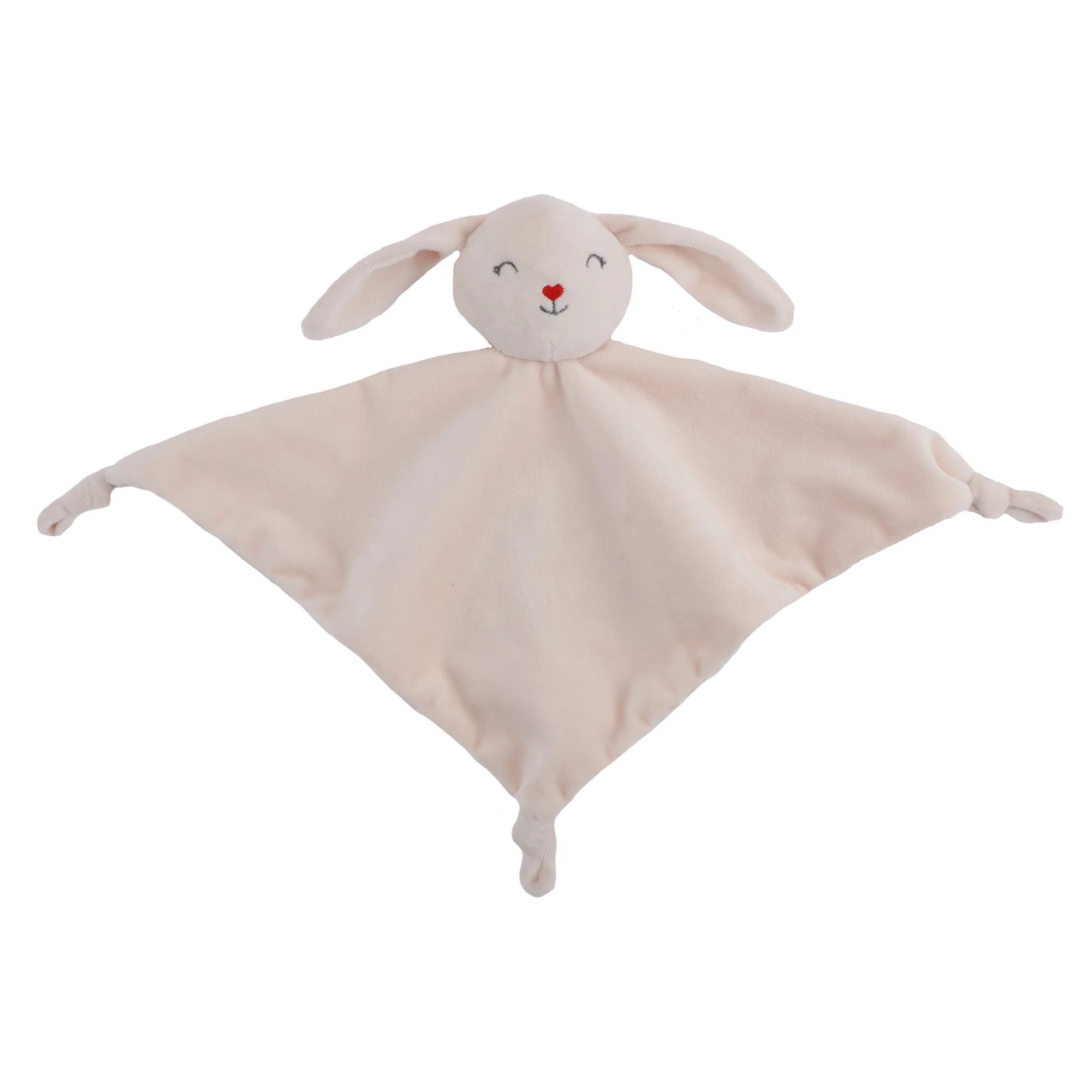 Doudou + doudou plat  - Rose clair