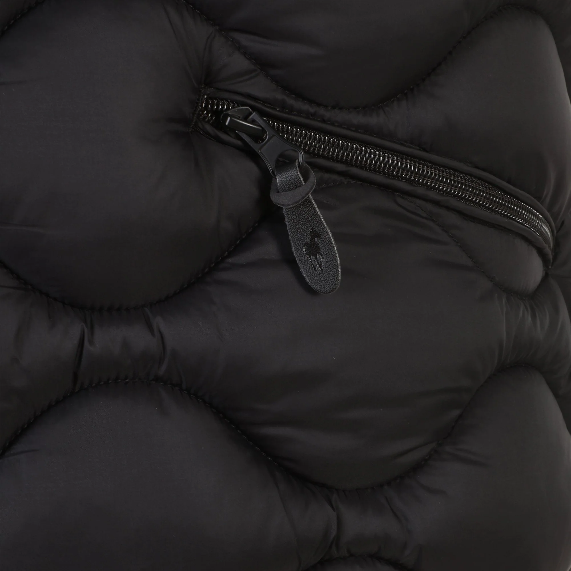 Doudoune sans manches matelassé - Noir - Image 3