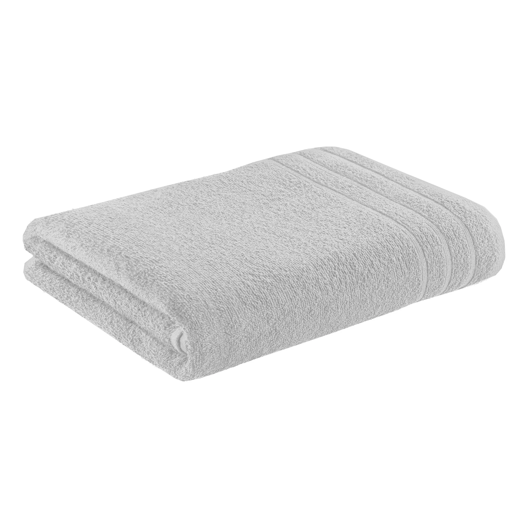 Drap de bain gris 90x145cm