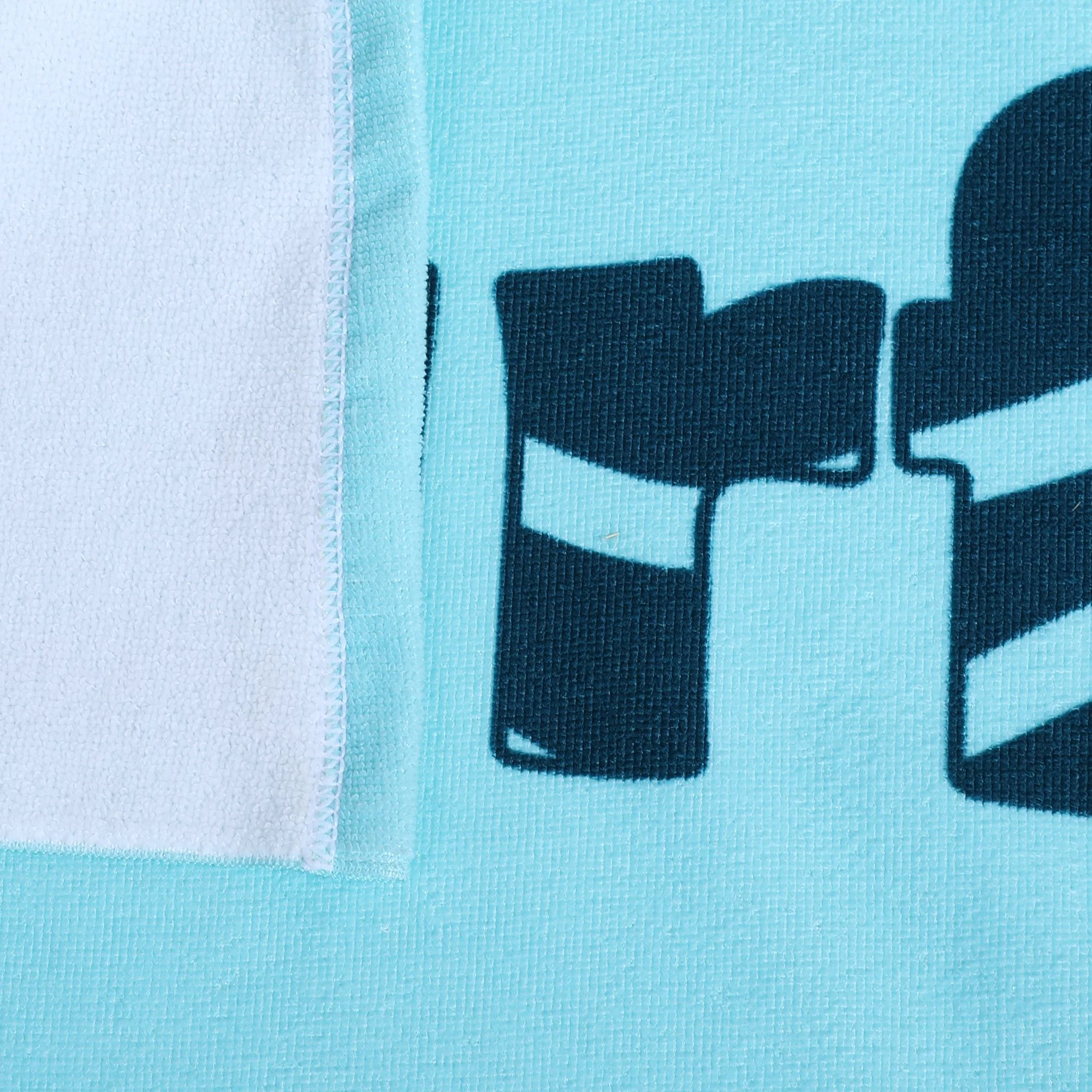 Drap de plage 90x170cm - Bleu clair - Image 2