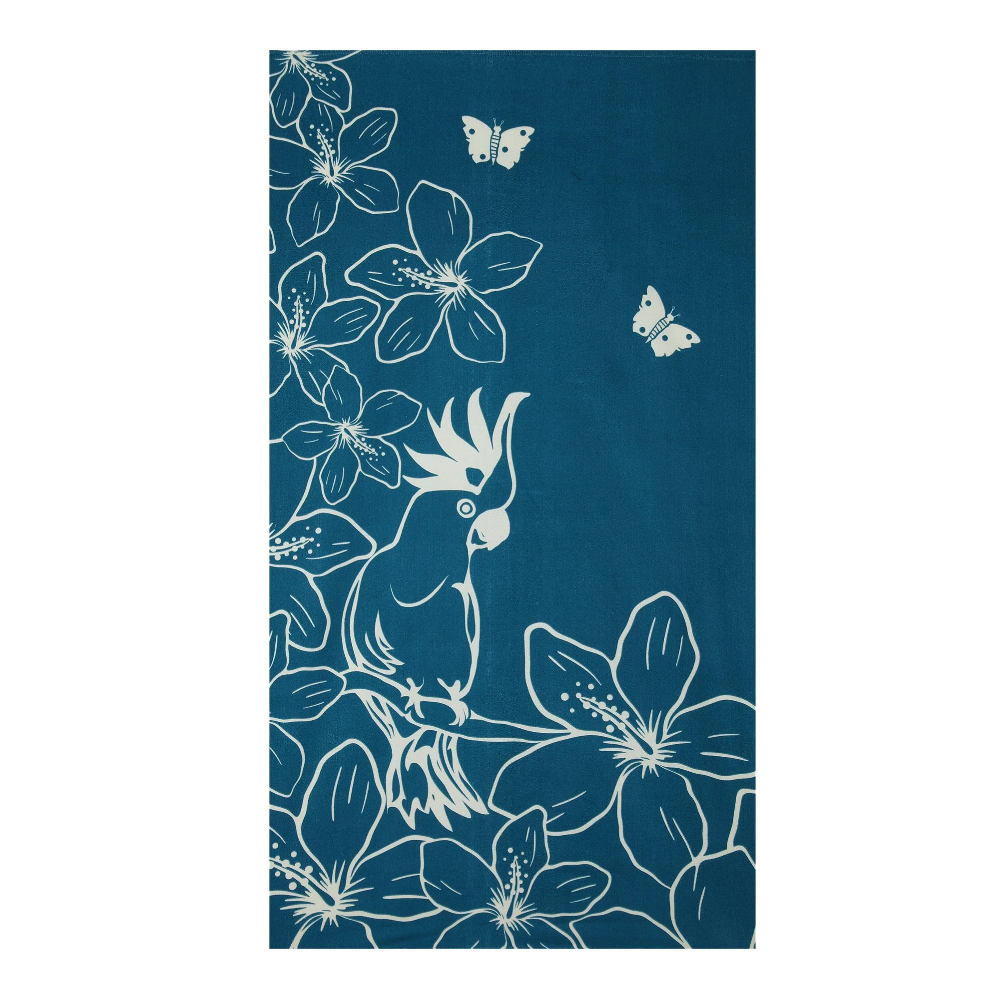 Drap de plage 90x170cm - Rose - Image 3