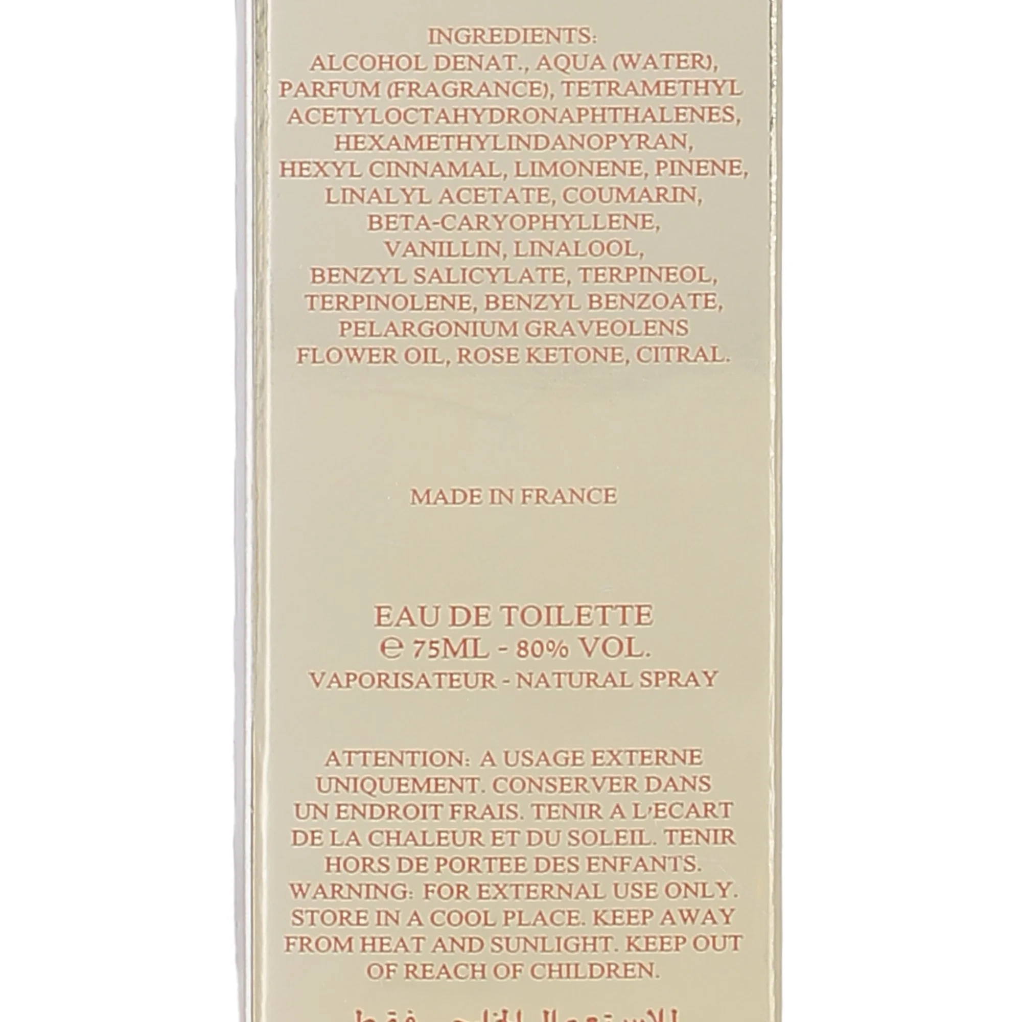 Eau de toilette Gold for Men - Image 4