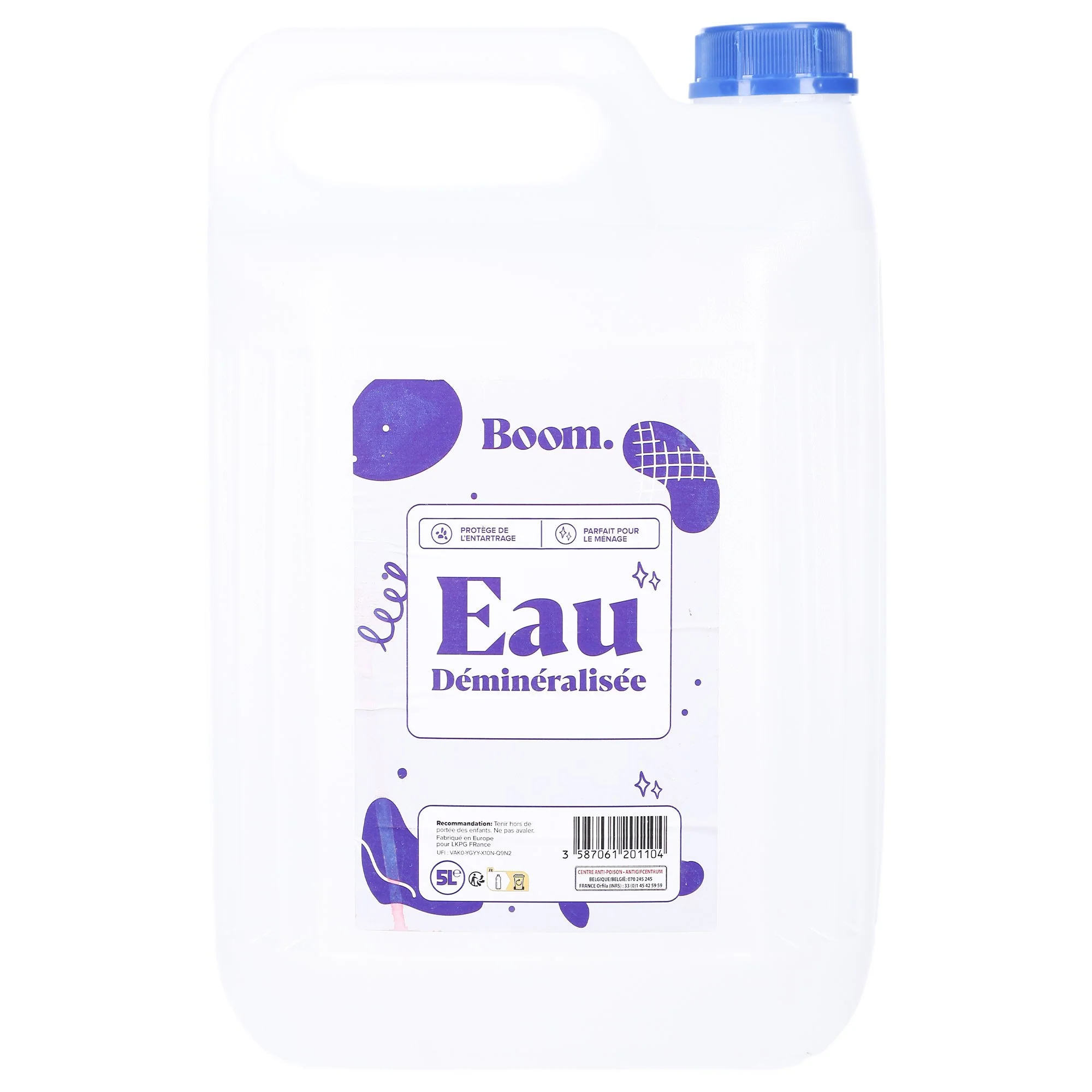 Eau déminéralisée