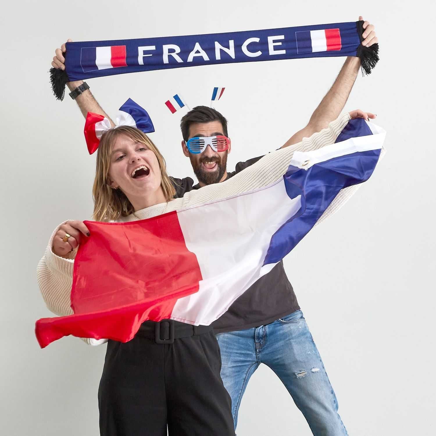 Echarpe supporter de l'équipe de France - Image 2