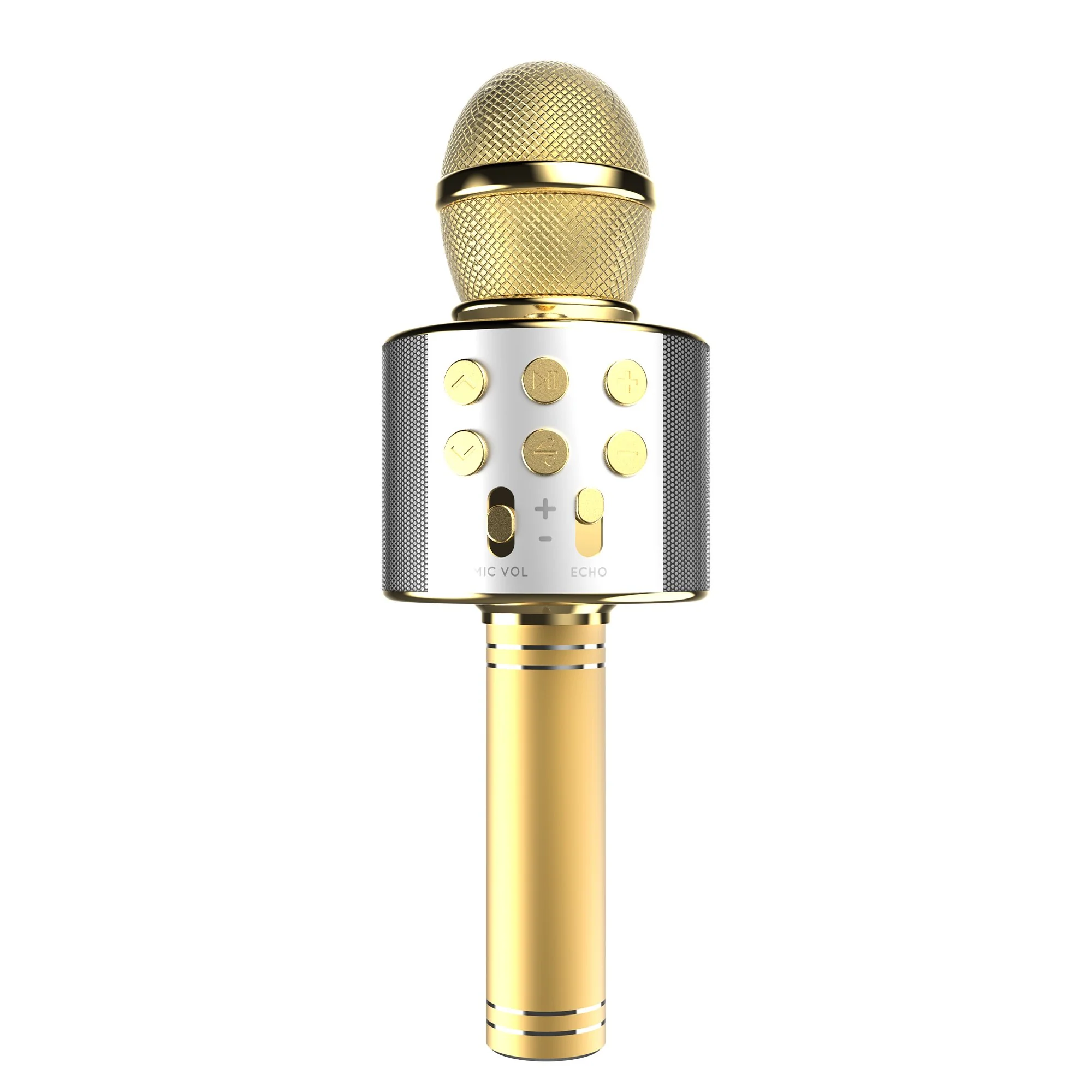 Enceinte micro karaoké - Or - Image 3