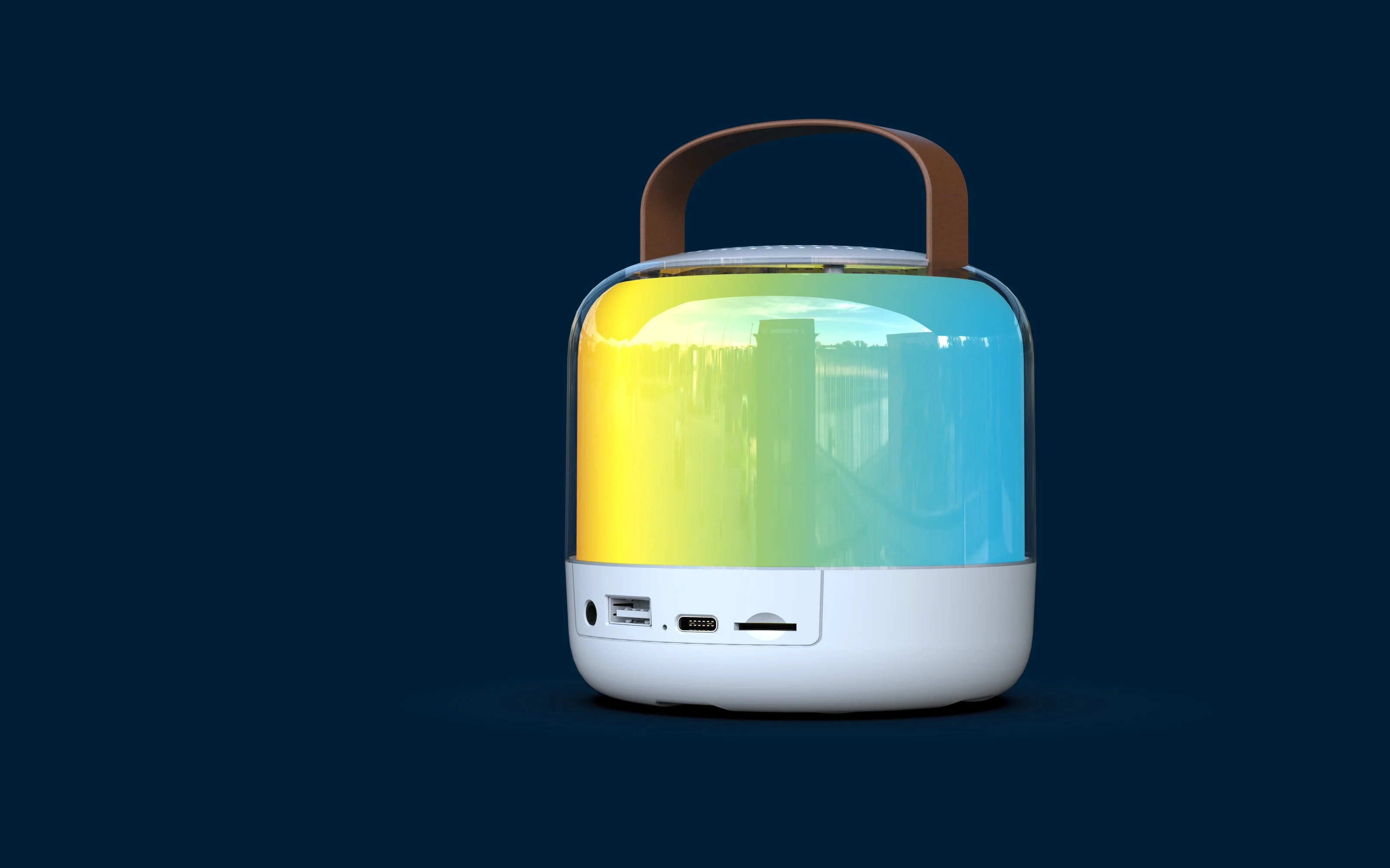 Enceinte sans fil + 2 micros Rainbow Duo - Image 5