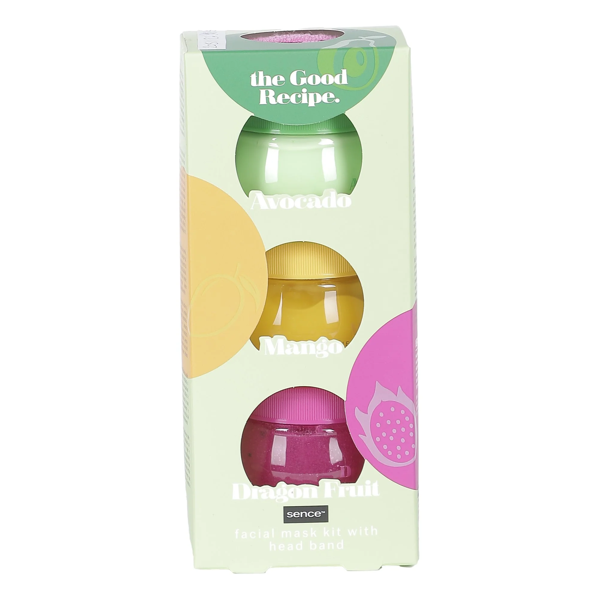 ENS COFFRET 3 MASQUES VISAGES THE GOOD RECIPE