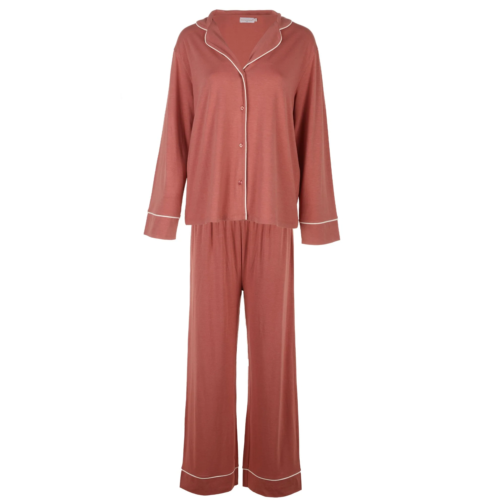 Ensemble chemise + pantalon - Rose