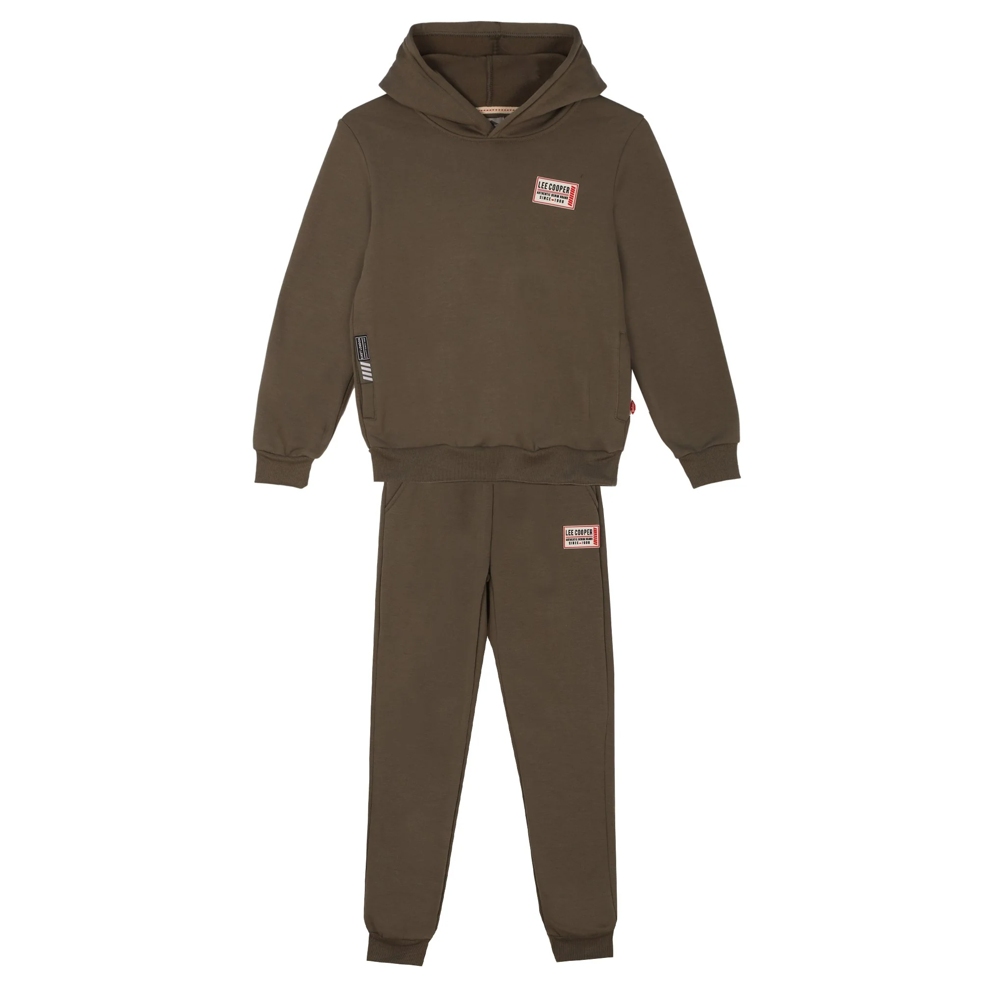 Ensemble de jogging 4/14 ans - Kaki