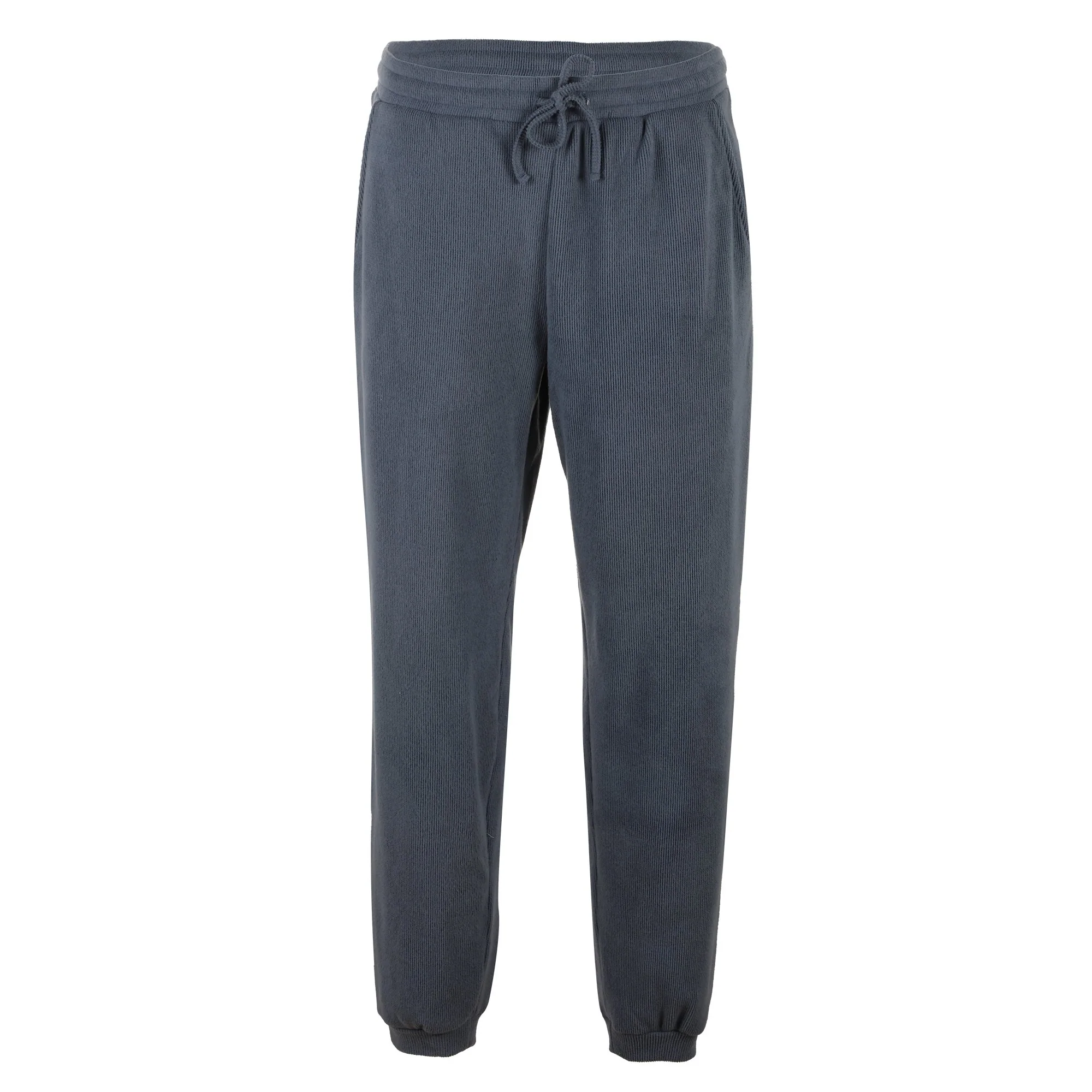 Ensemble de pyjama long texturé  - Bleu - Image 4