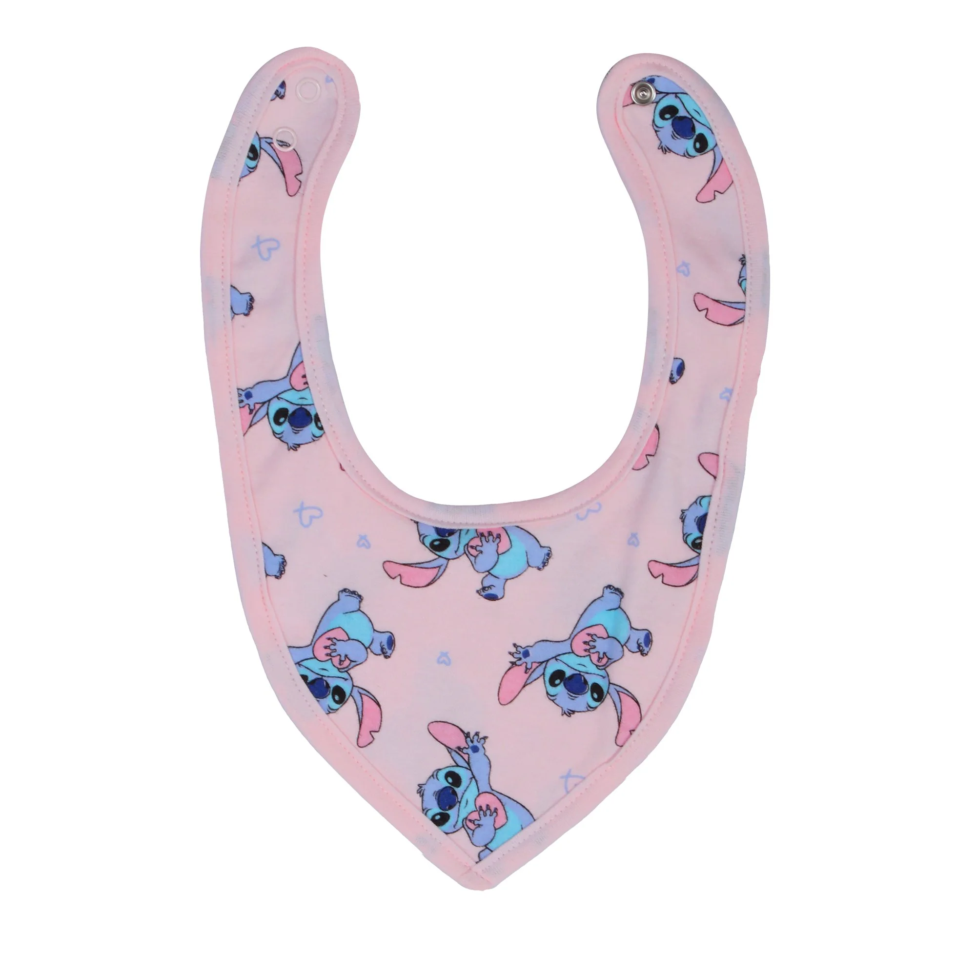 Ensemble licence dors bien + bavoir + body - Rose - Image 5