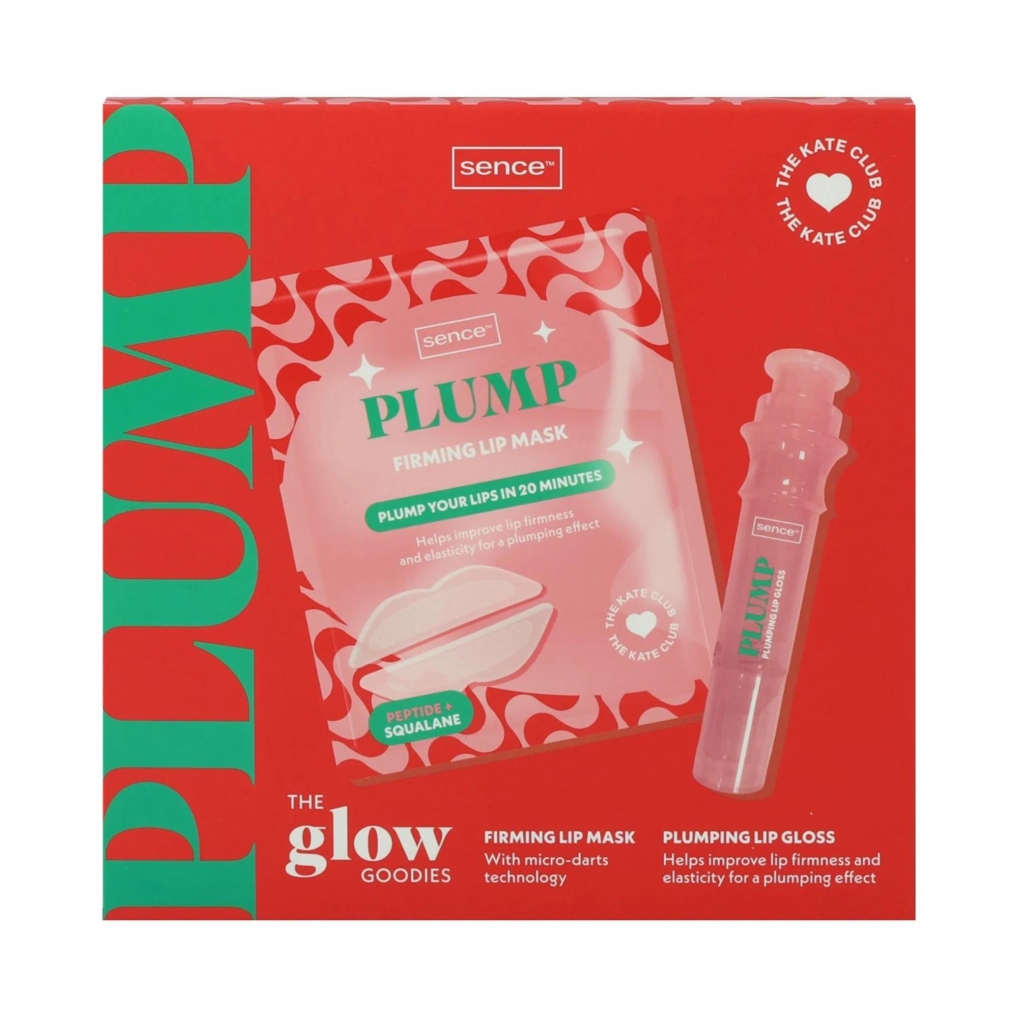 Ensemble masque lèvre et gloss - The glow goodies