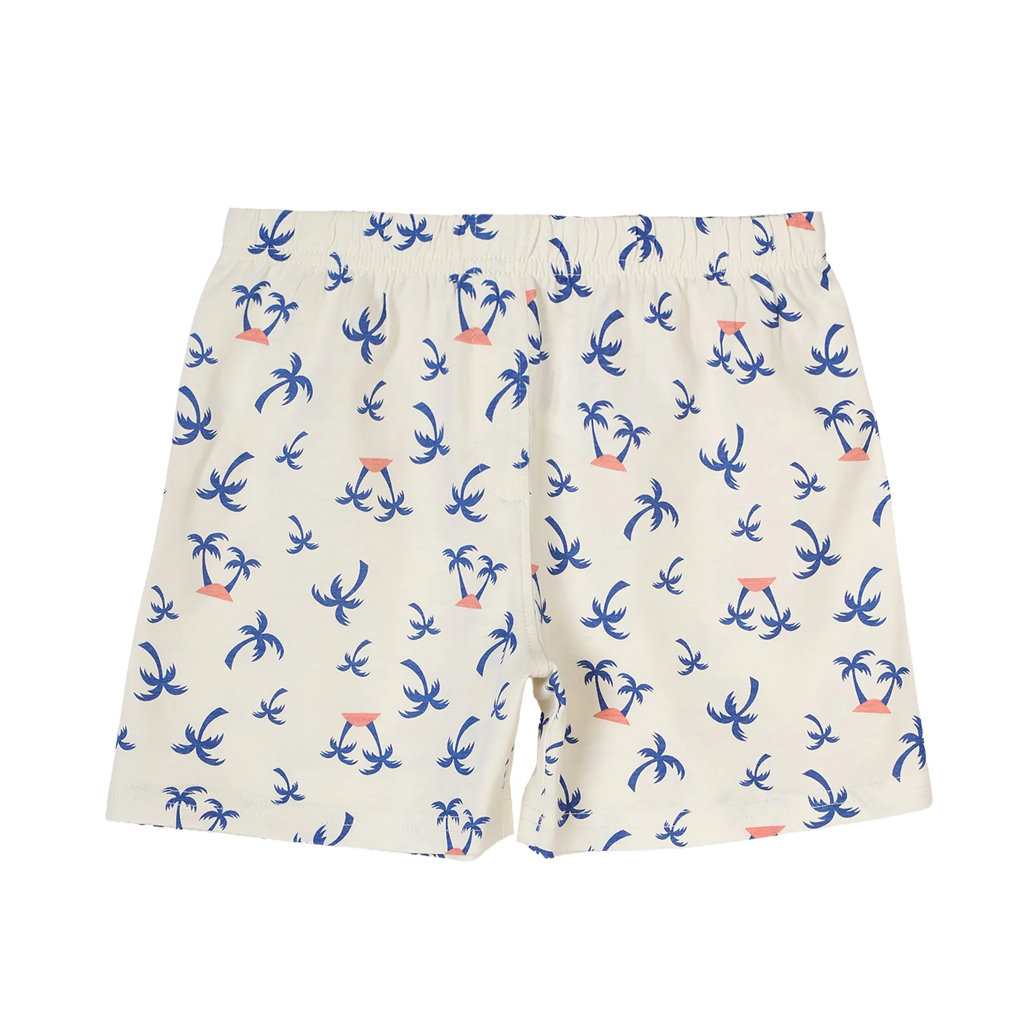 Ensemble pyjama haut et short - Blanc - Image 4