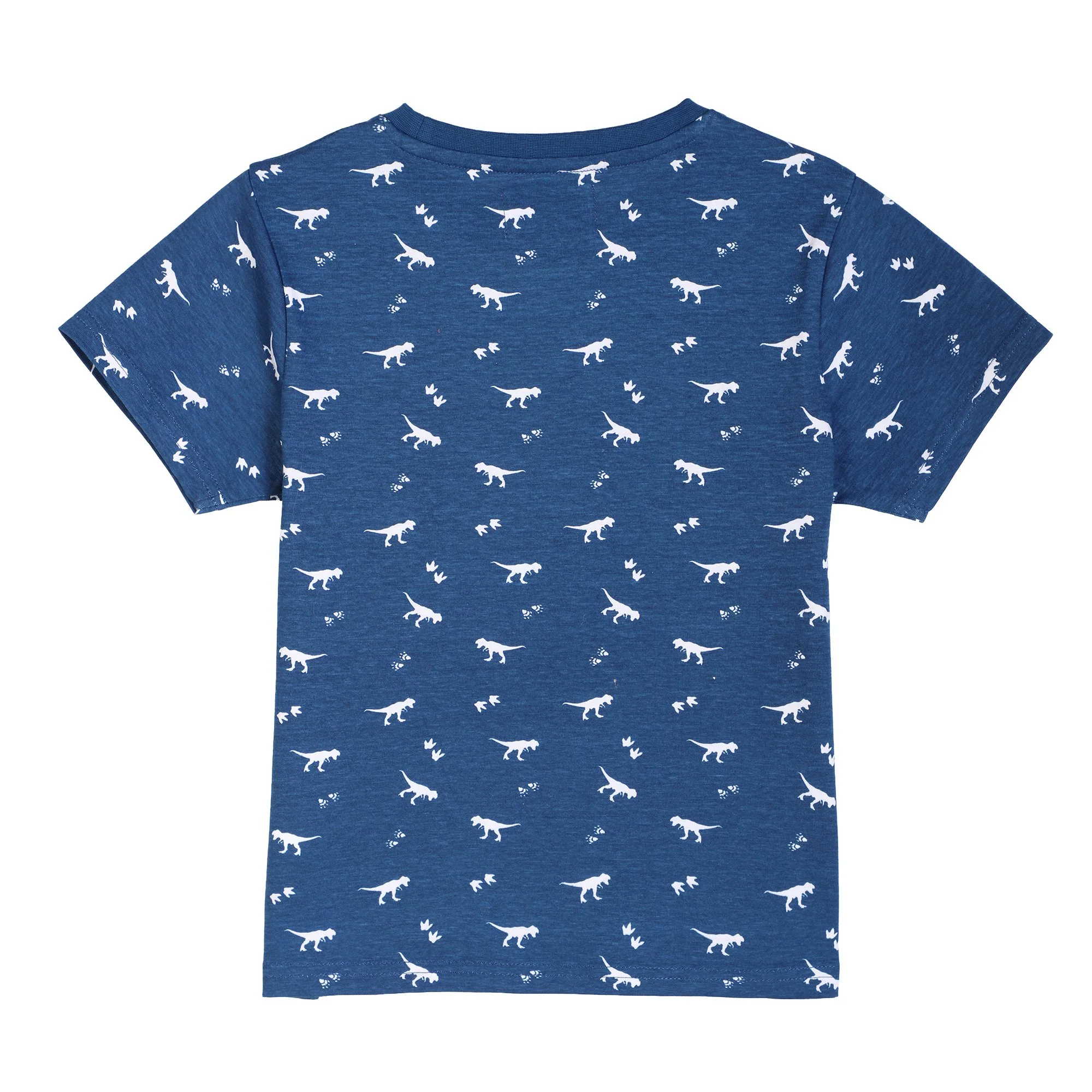 Ensemble pyjama haut et short  - Bleu foncé - Image 2