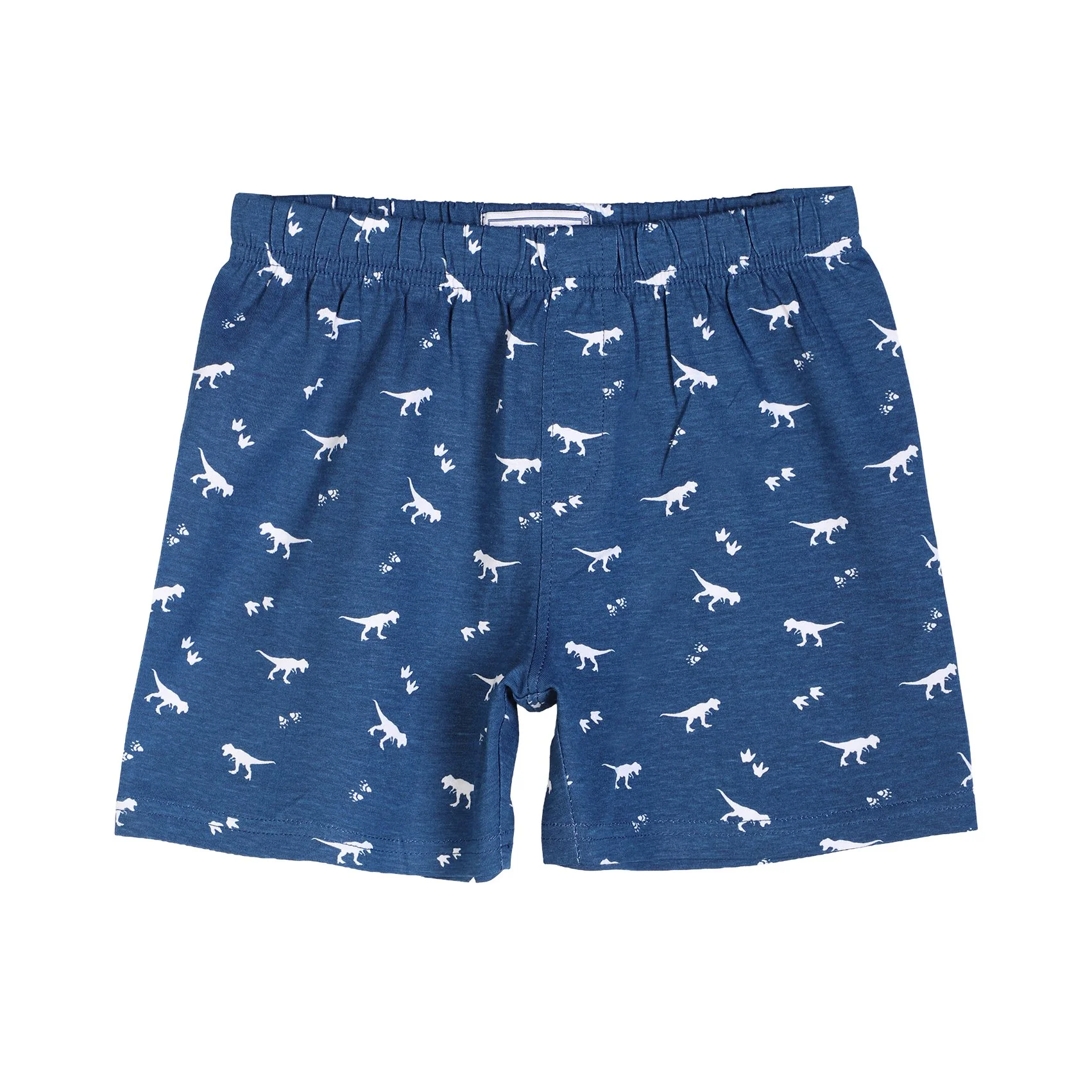 Ensemble pyjama haut et short  - Bleu foncé - Image 3