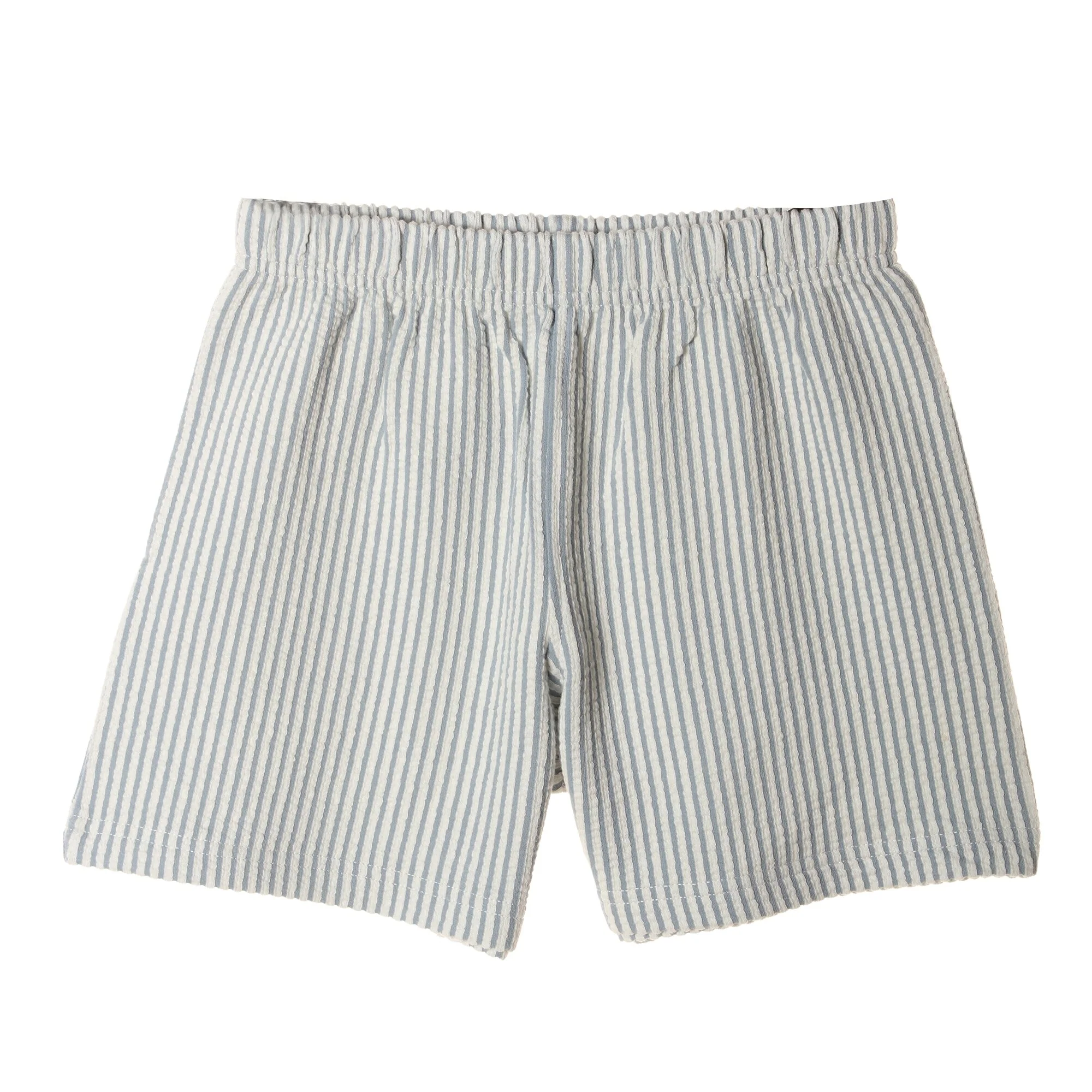 Ensemble pyjama haut et short - Bleu - Image 4