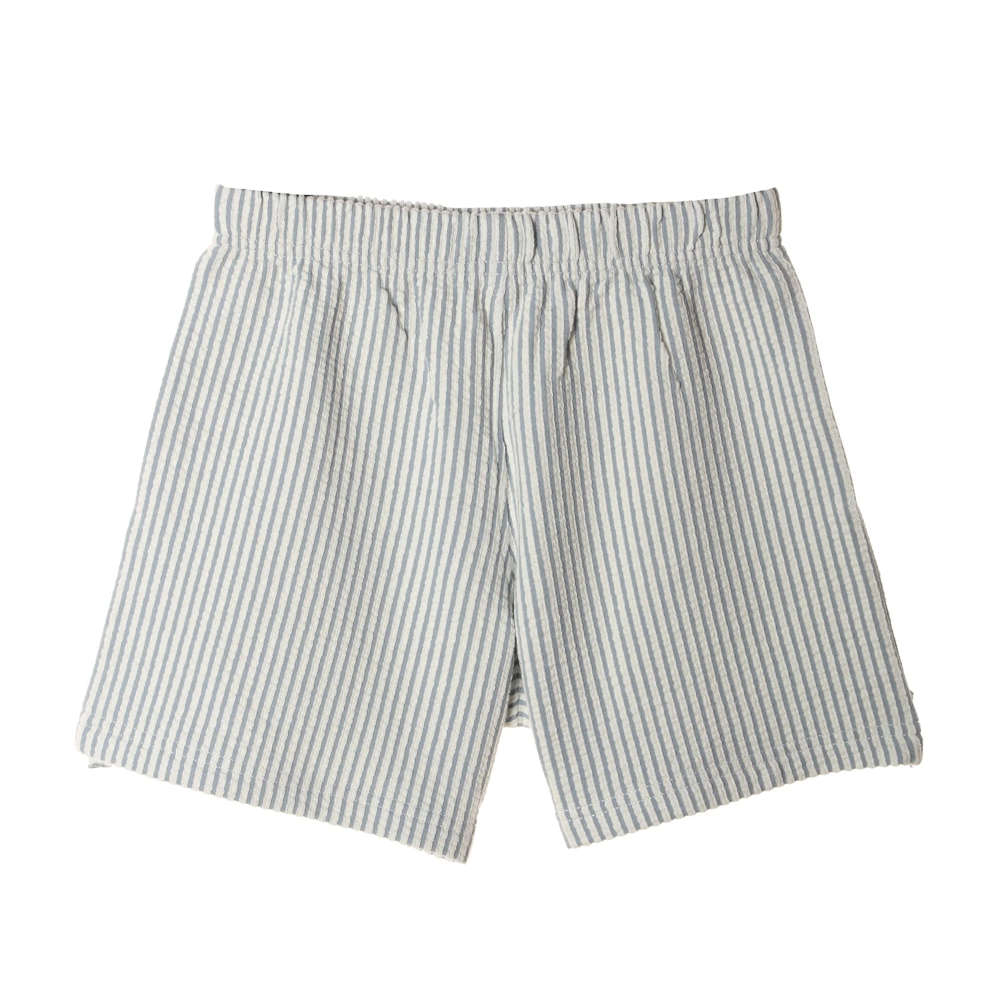 Ensemble pyjama haut et short - Bleu - Image 5