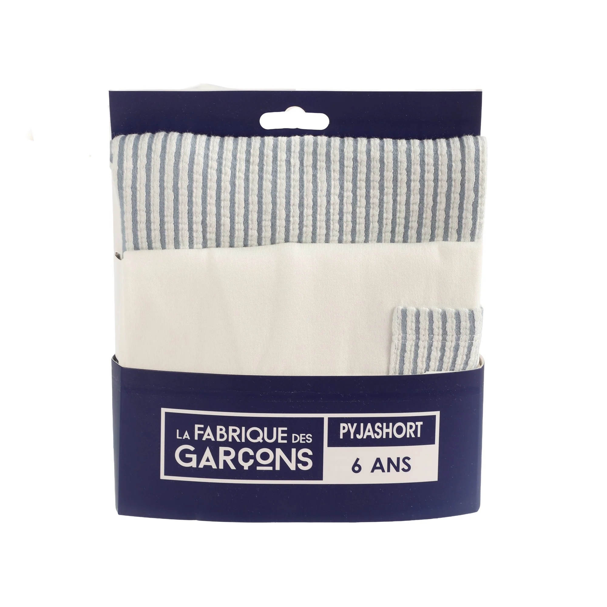Ensemble pyjama haut et short - Bleu - Image 6