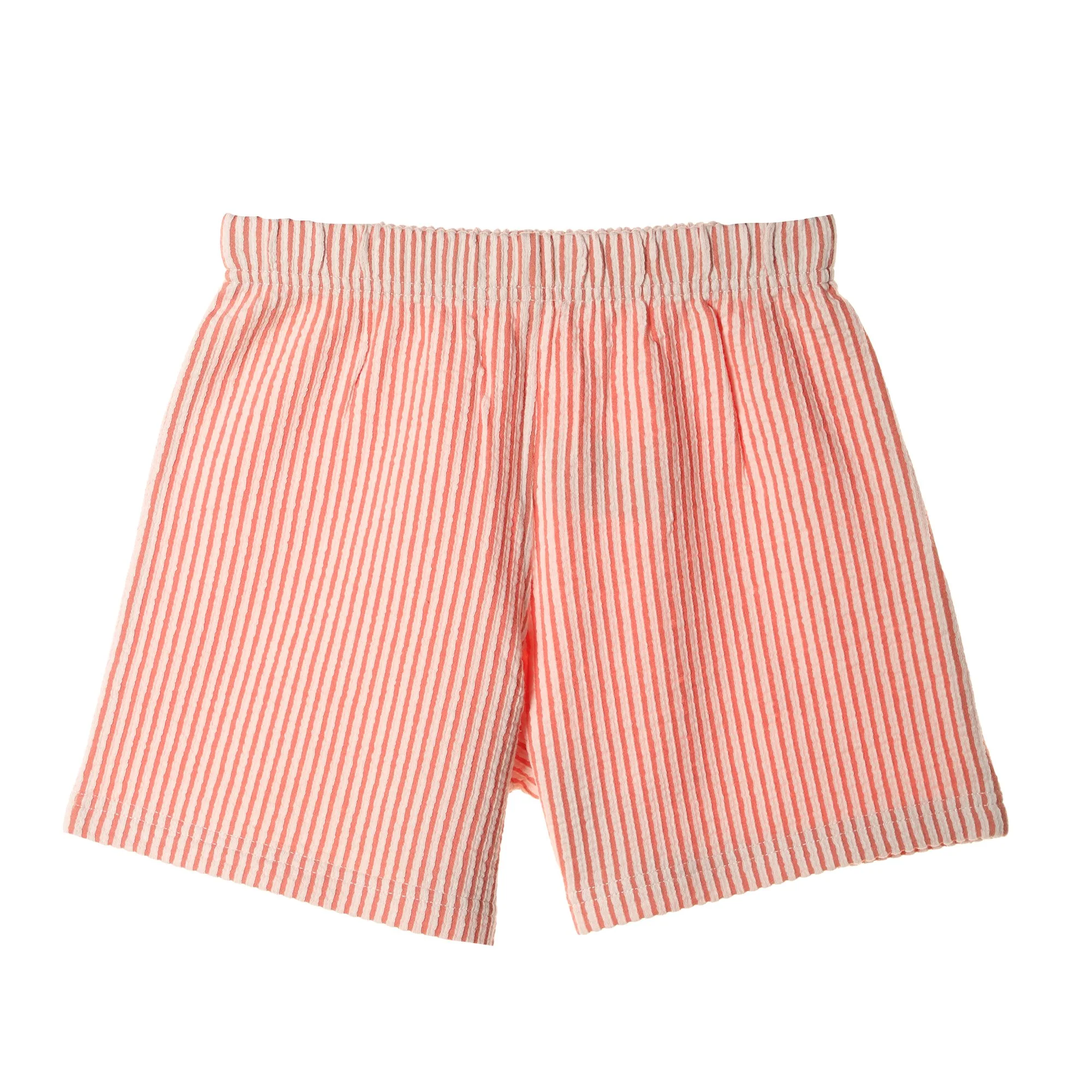 Ensemble pyjama haut et short - Marron - Image 5