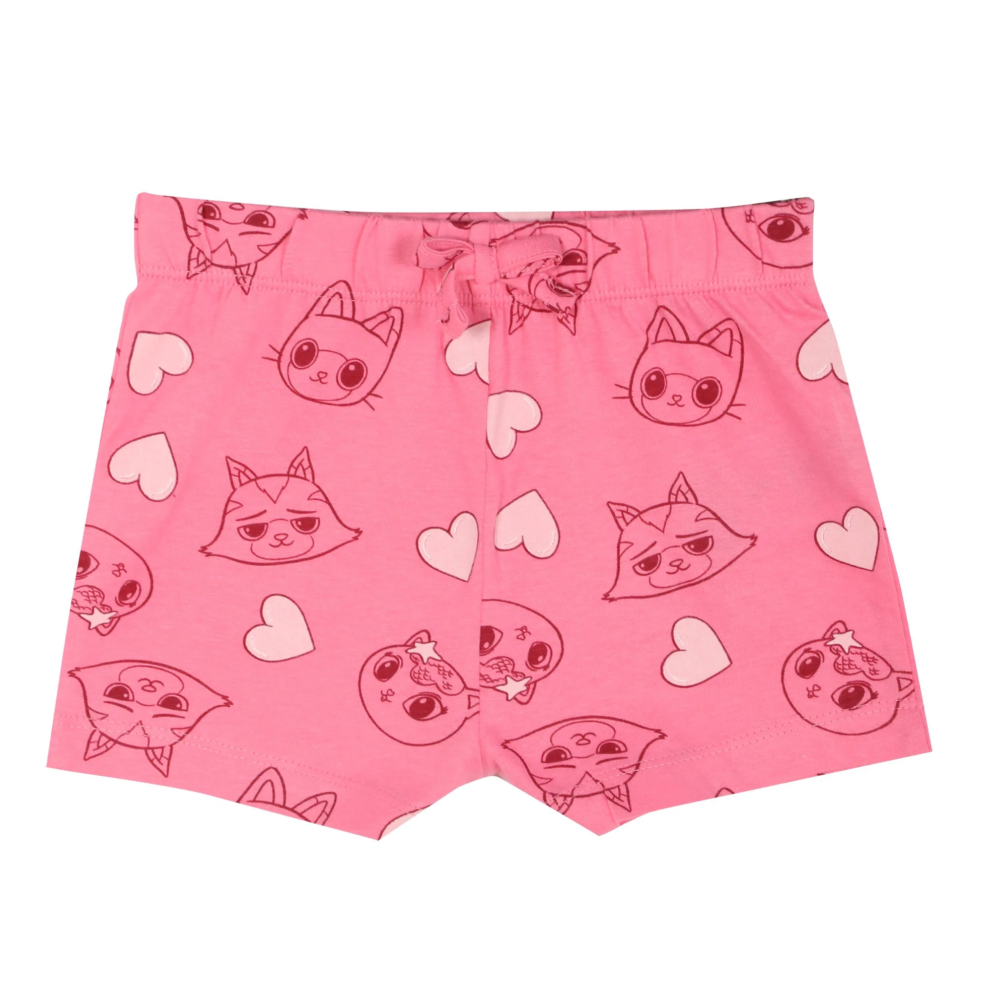 Ensemble pyjama short et haut licence - Rose - Image 3
