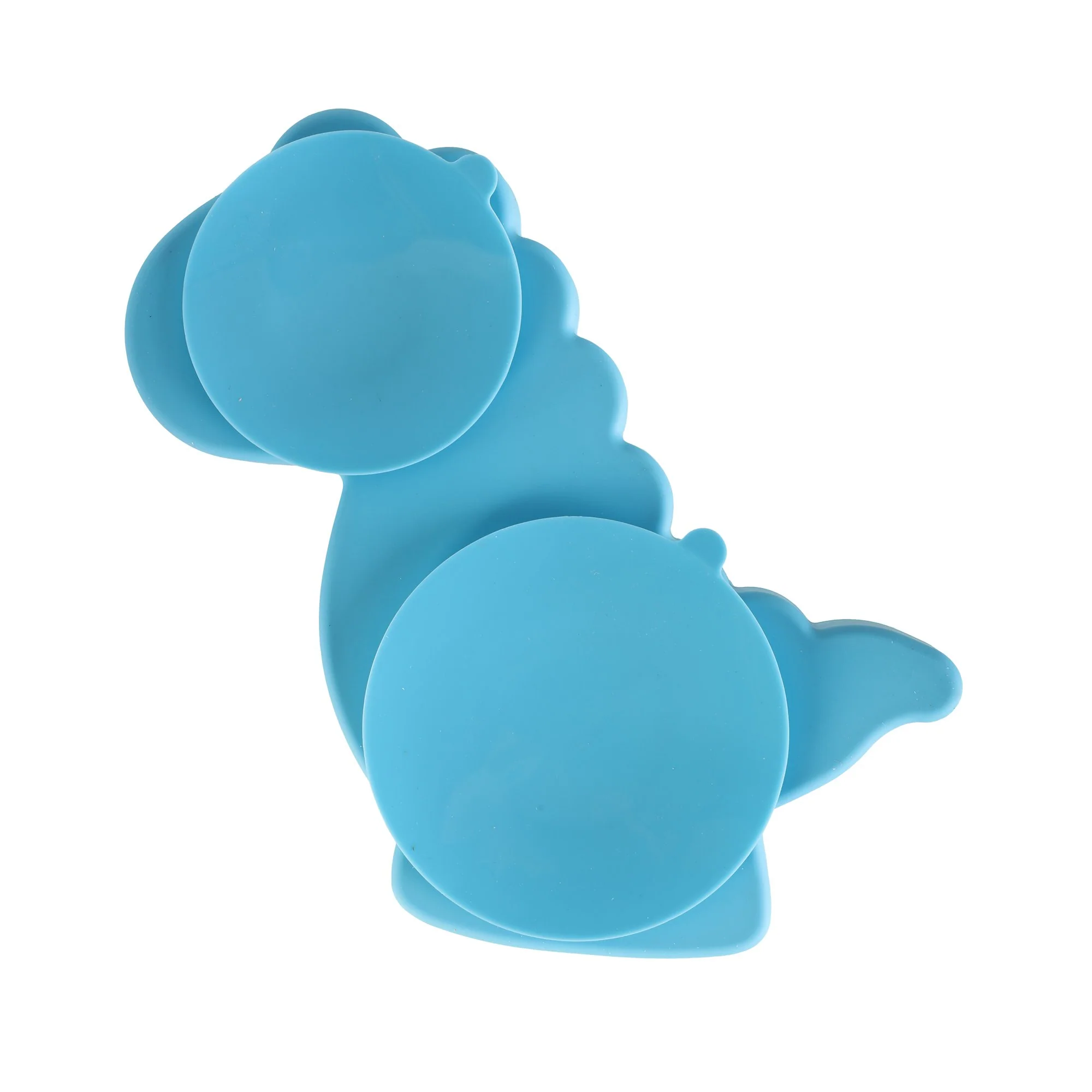 Ensemble repas enfant en silicone  - Bleu - Image 3