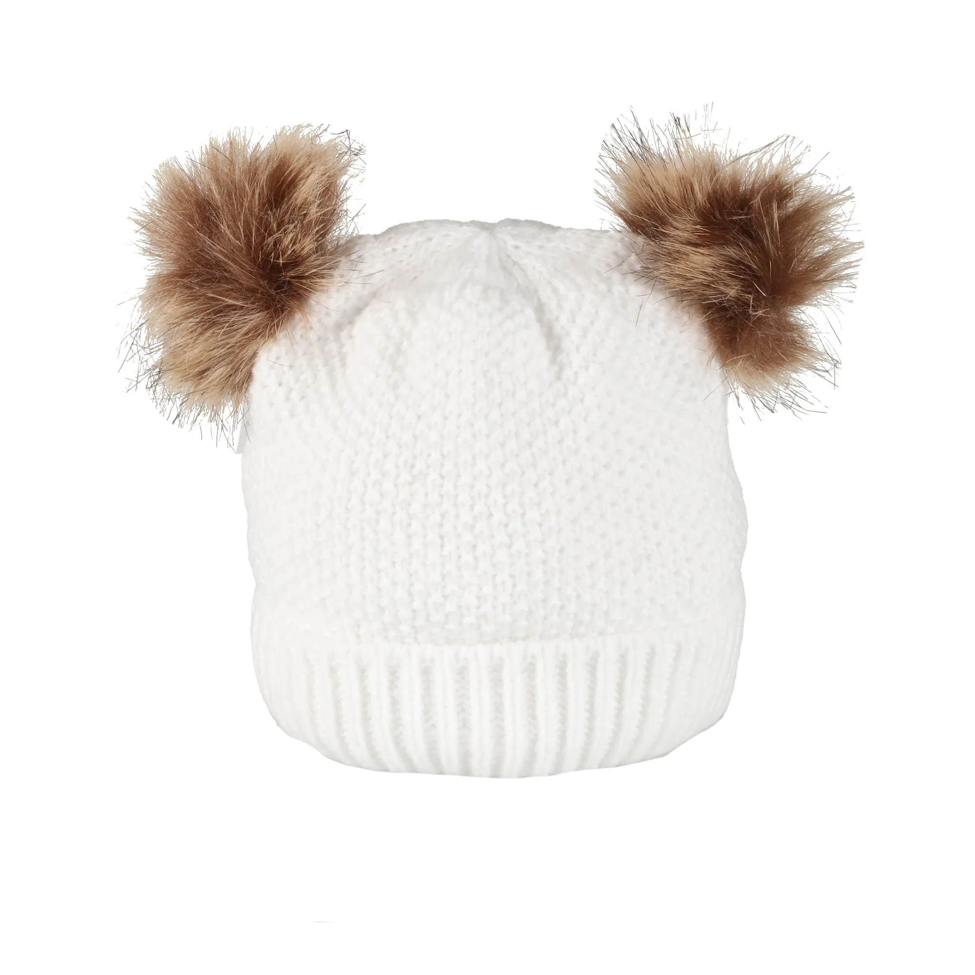 Ensemble snood, gants et bonnet - Blanc