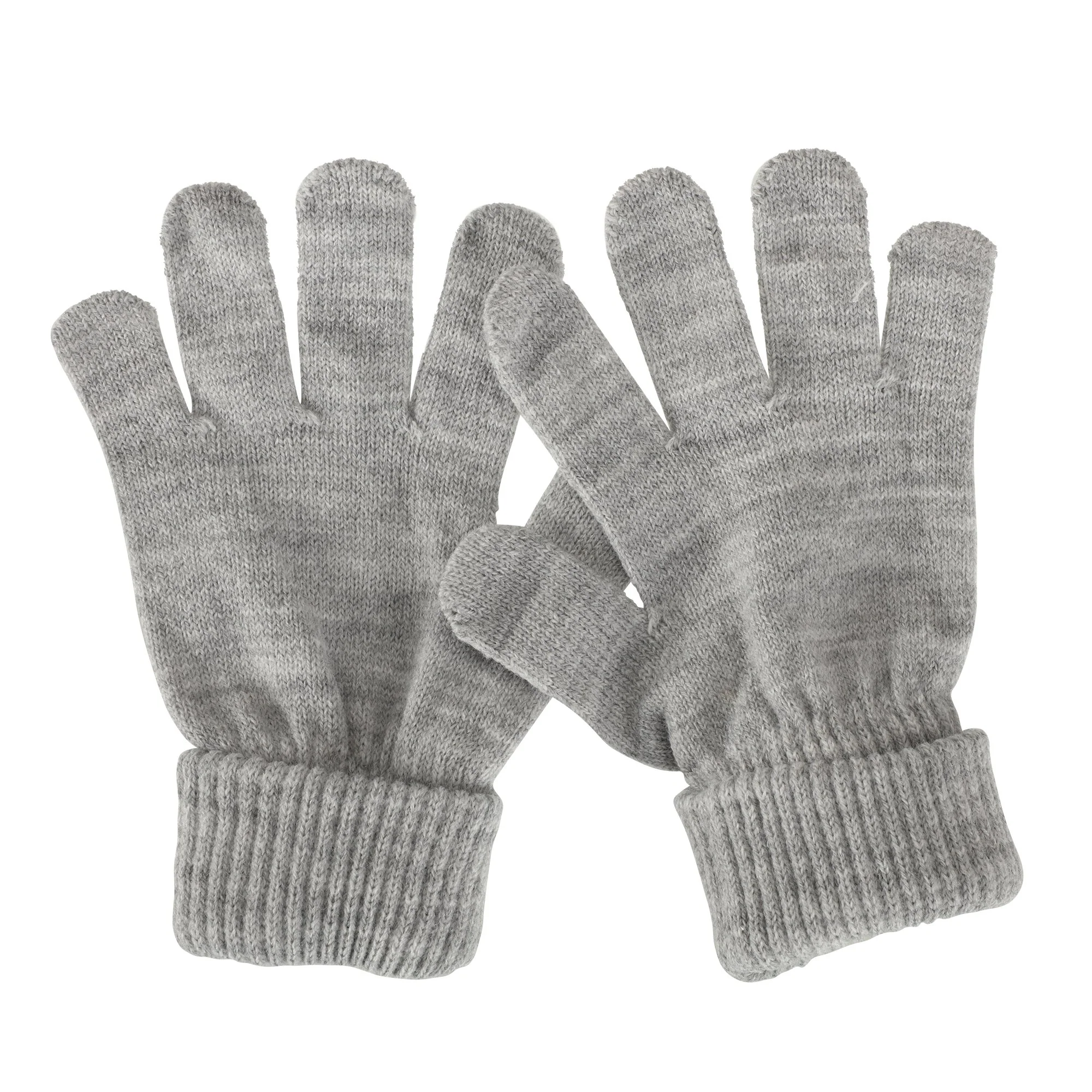 Ensemble snood, gants et bonnet - Gris - Image 3