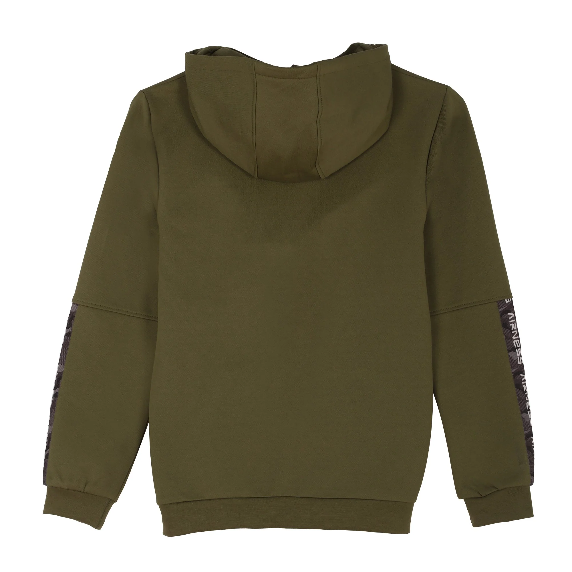 Ensemble sweat zippé + bas de jogging 8/14 ans - Kaki - Image 3