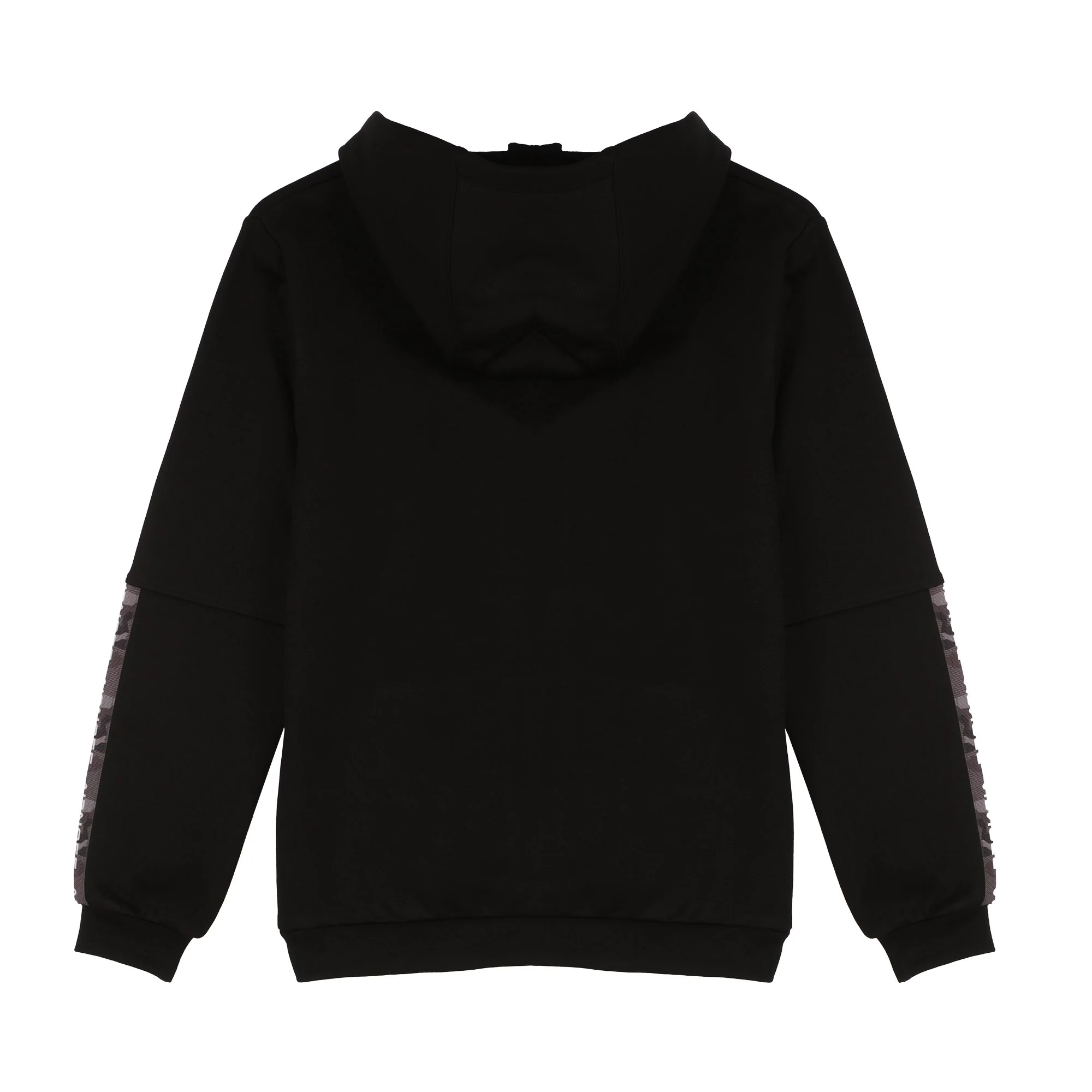 Ensemble sweat zippé + bas de jogging 8/14 ans - Noir - Image 3
