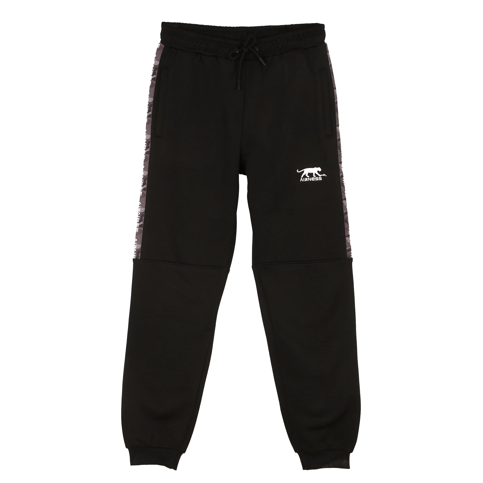 Ensemble sweat zippé + bas de jogging 8/14 ans - Noir - Image 4