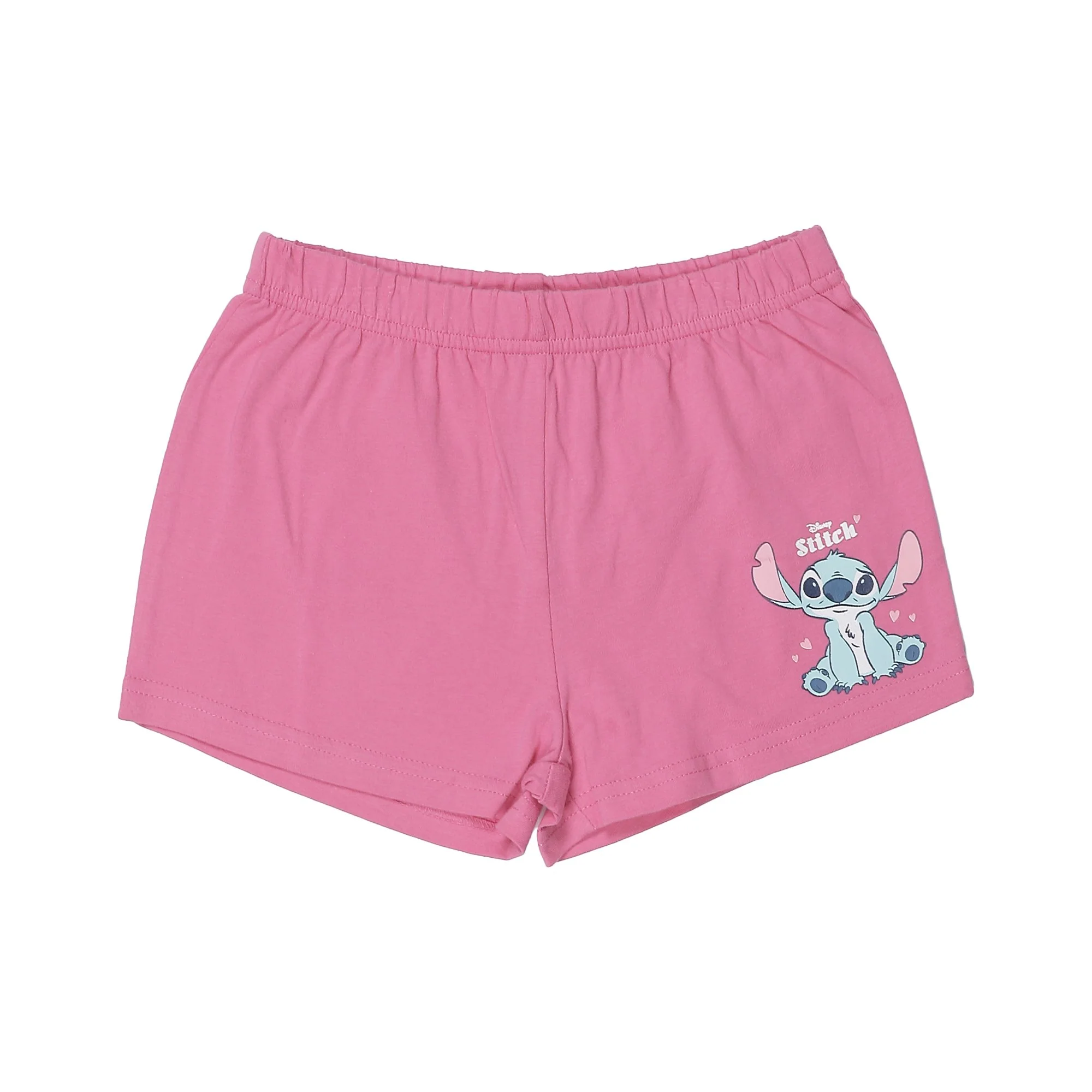 Ensemble Tee-shirt manches courtes + short Stitch 2-8 ans - Violet - Image 5