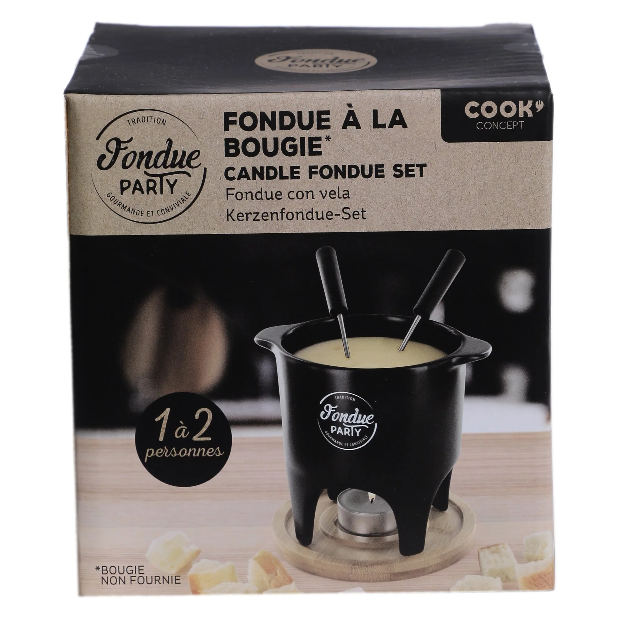 Fondue à la bougie