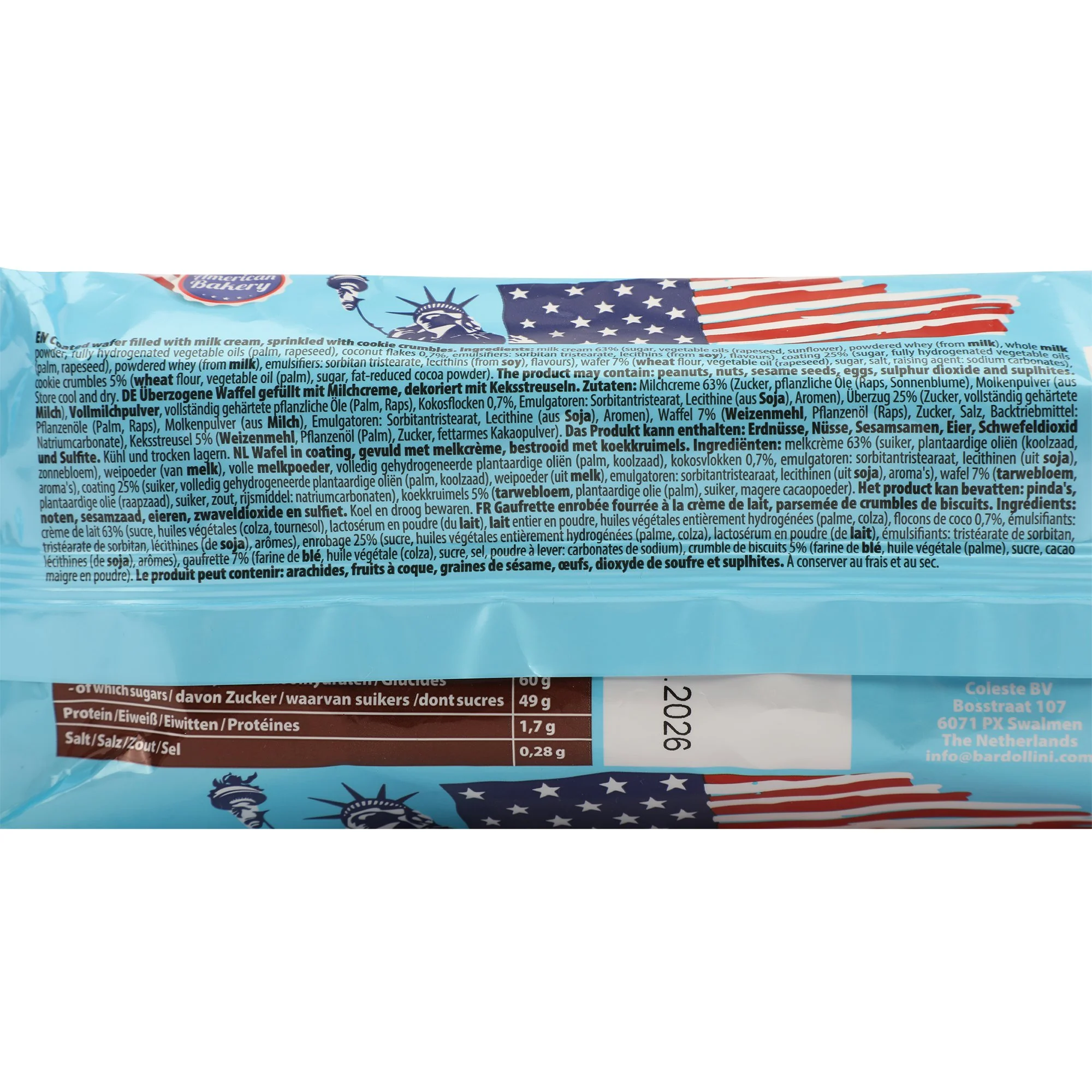 Gaufrette cones saveur cookies - Image 2