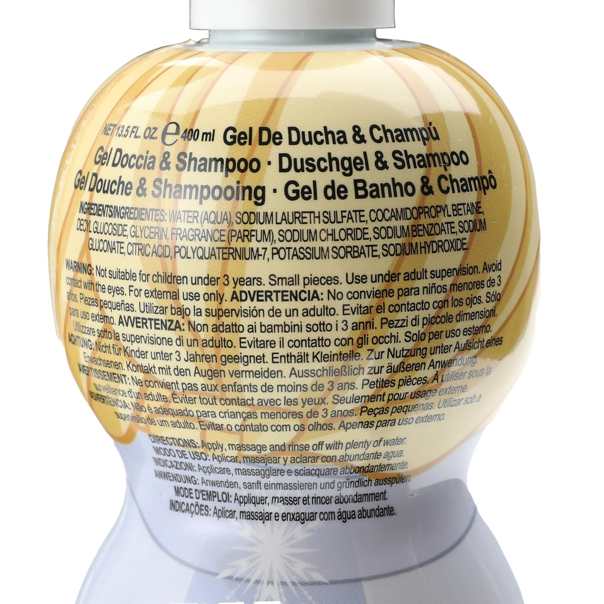 Gel douche et shampoing 2en1 Reine des Neiges - Image 3