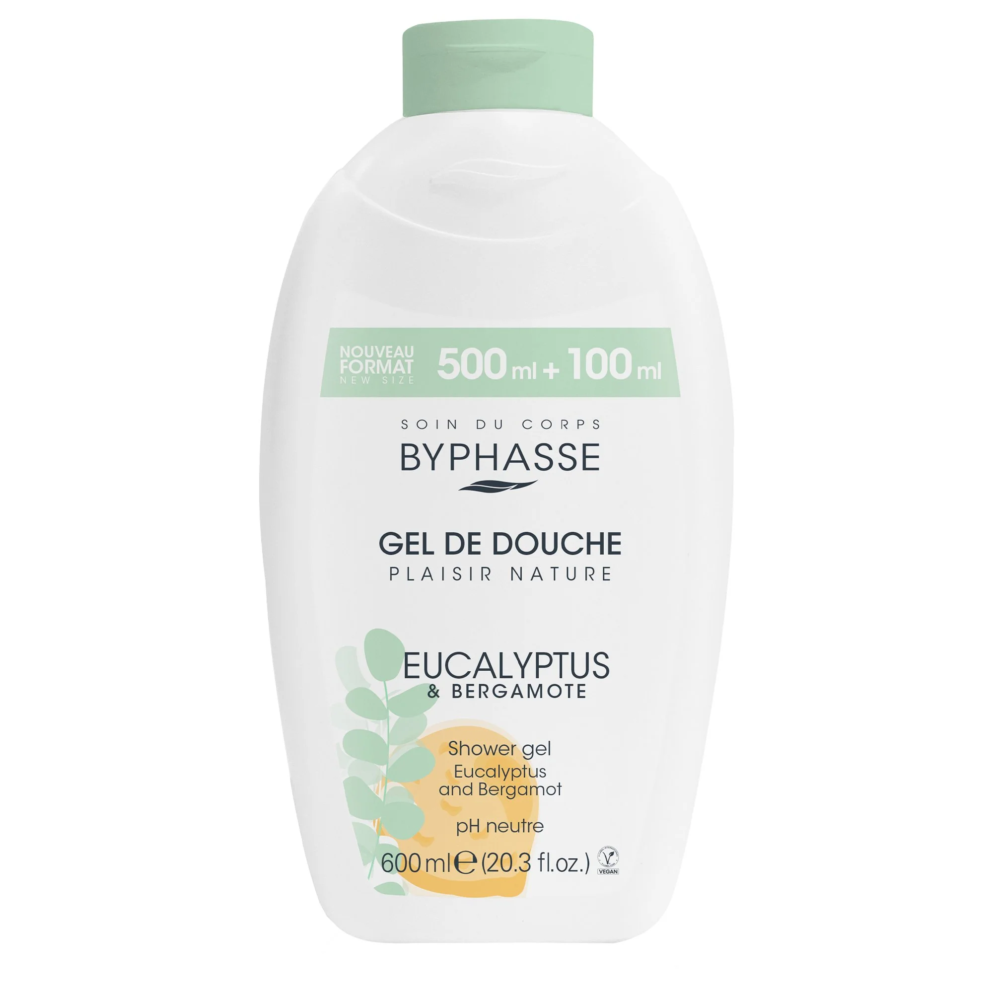 Gel douche eucalyptus et bergamote