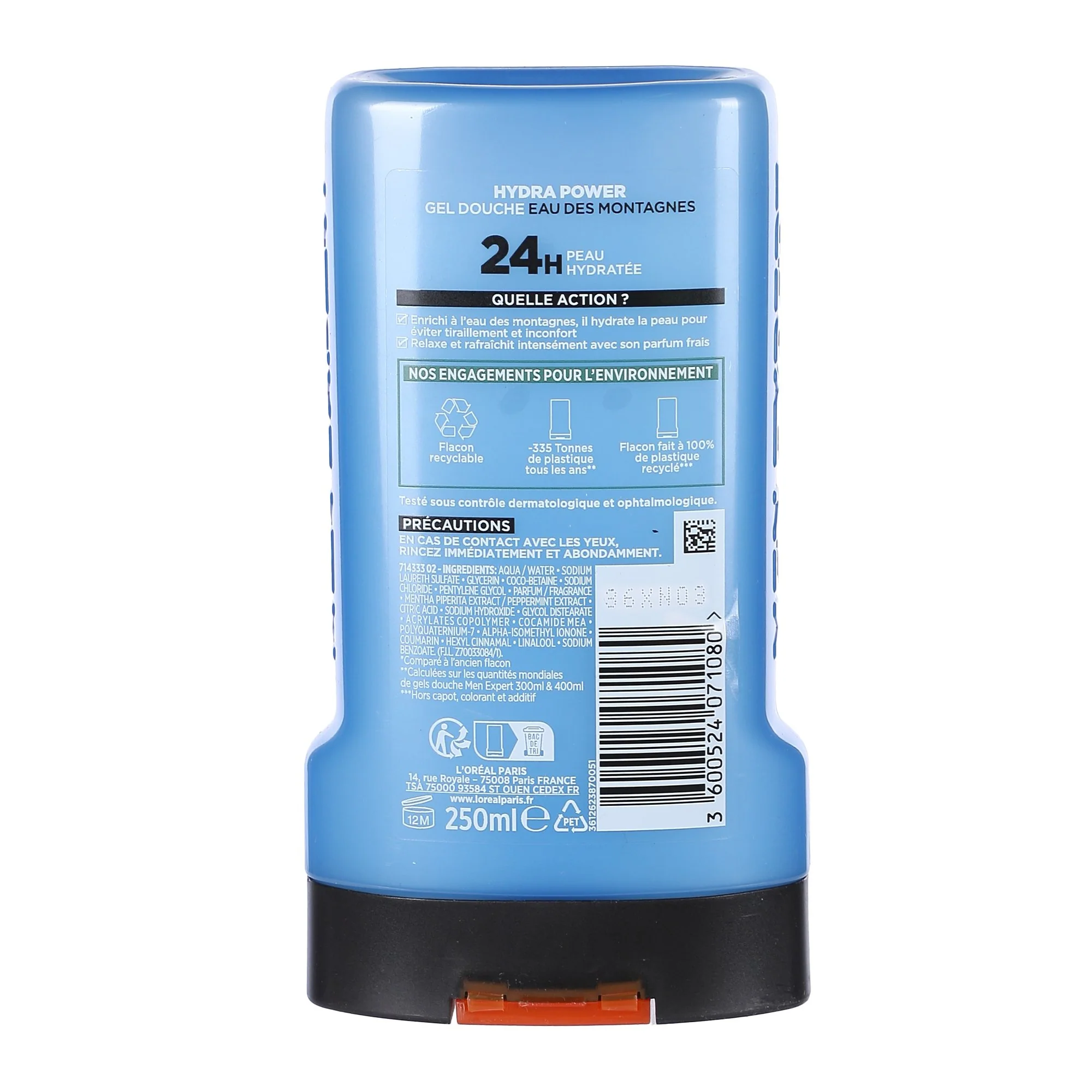 Gel douche Hydra Power corps, visage et cheveux - Image 3