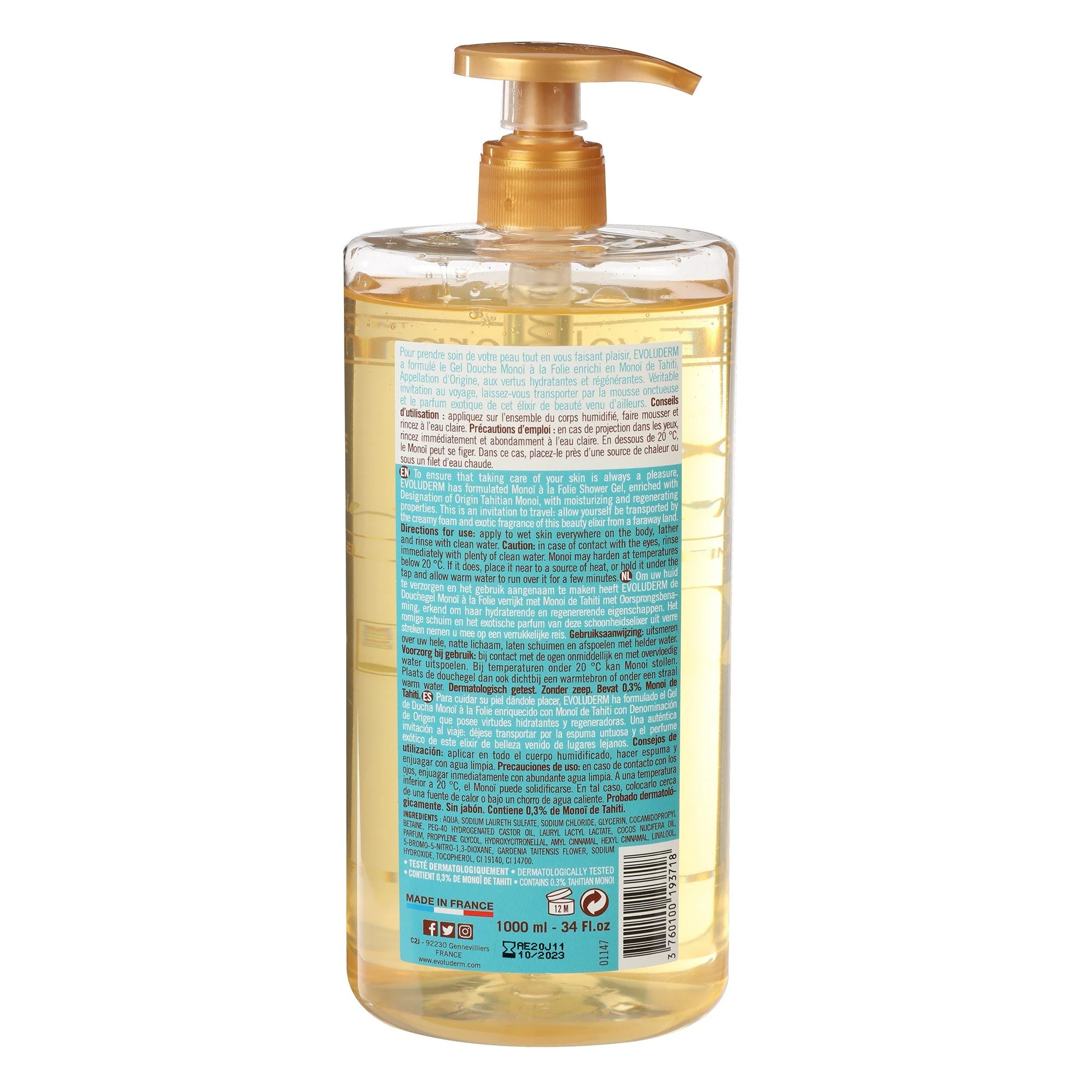 Gel douche monoï à la folie - Image 2