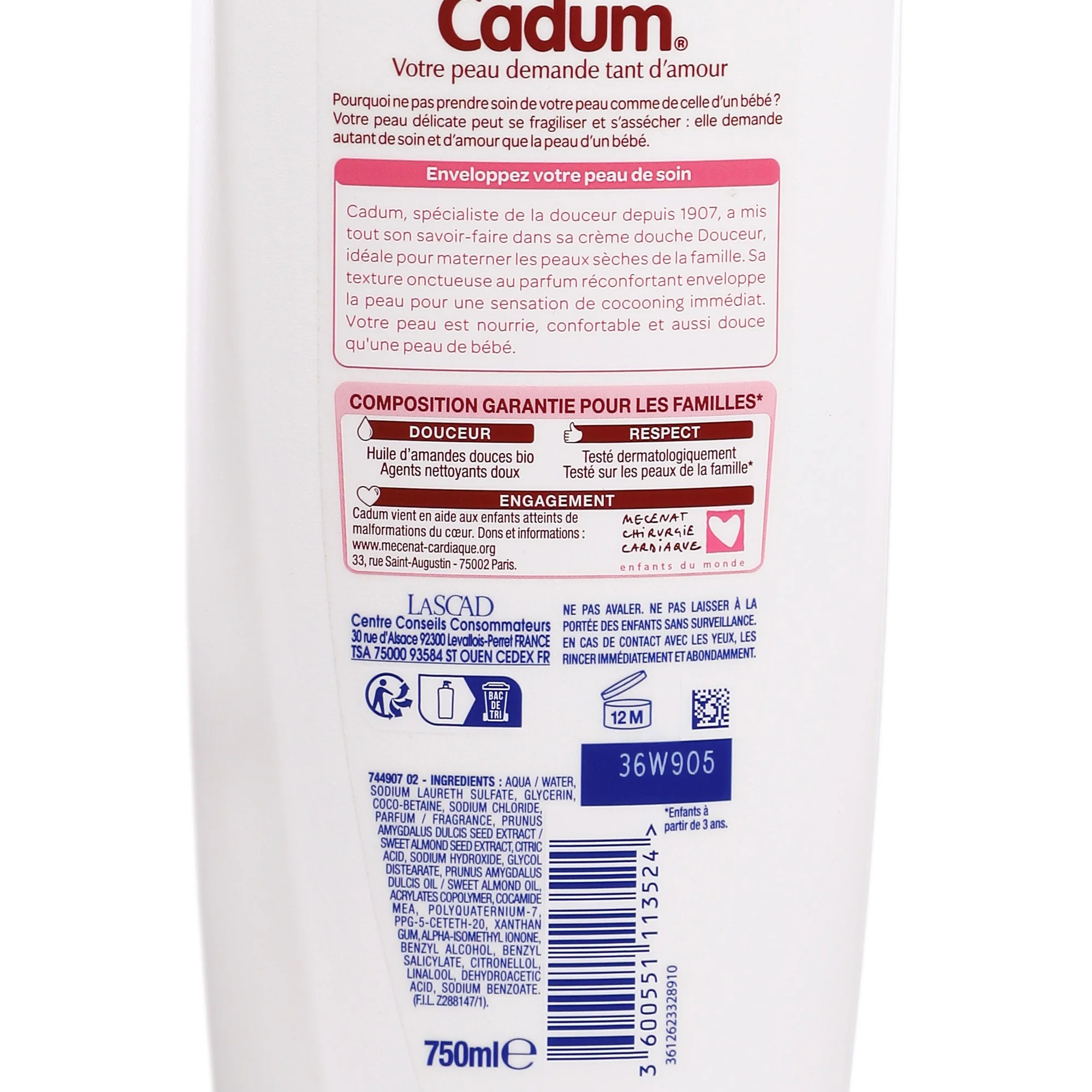 Gel douche surgras au Lait d'amandes - Image 2