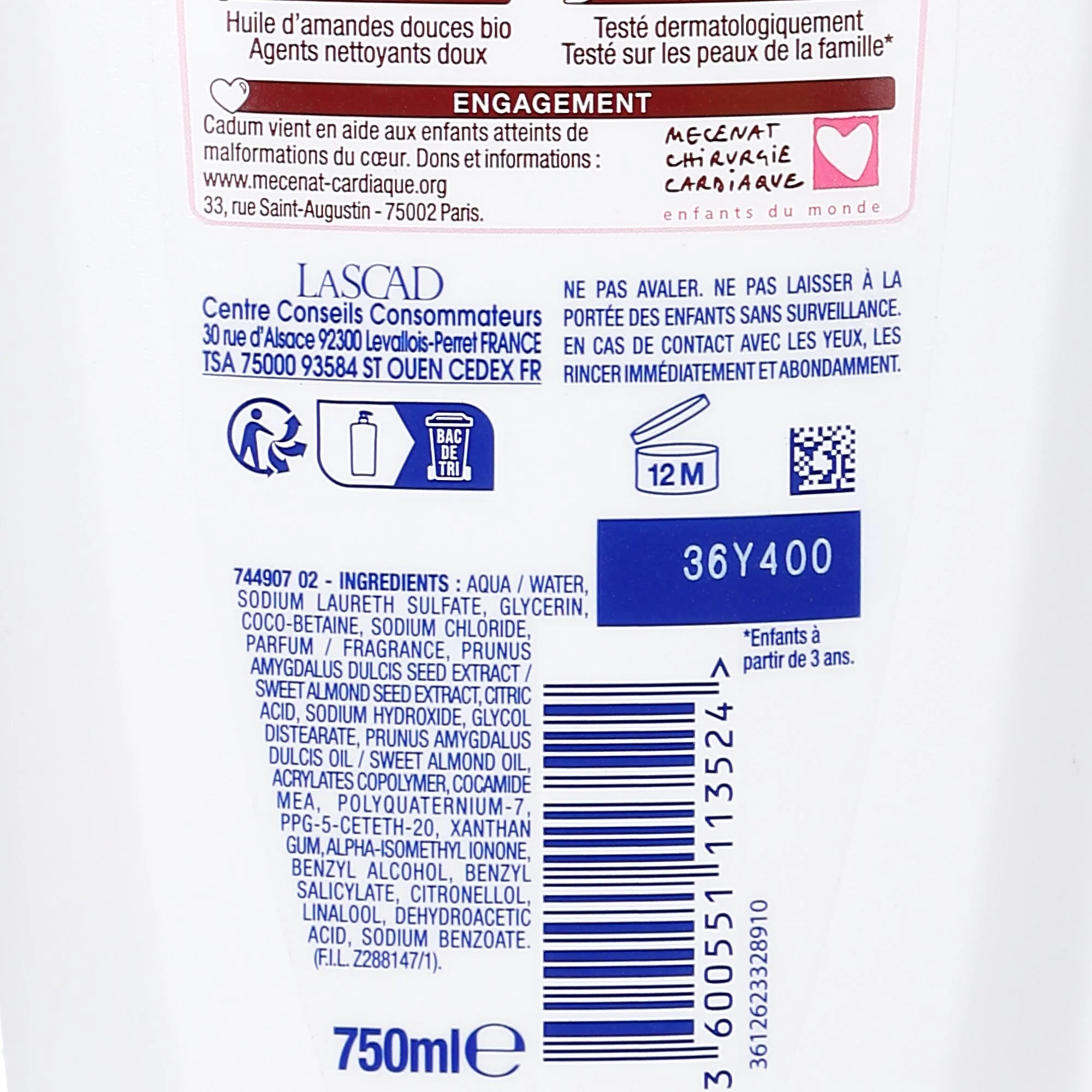 Gel douche surgras au Lait d'amandes - Image 5