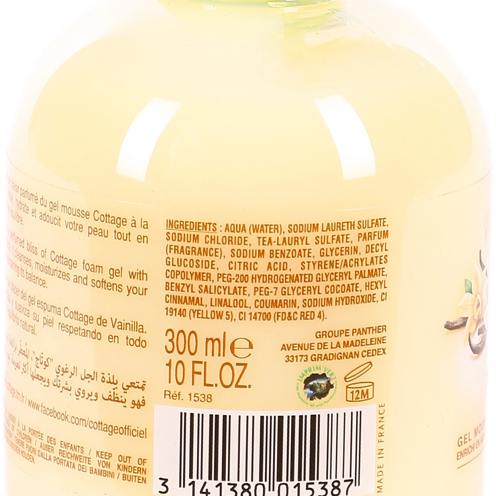 Gel mousse Vanille - Image 2
