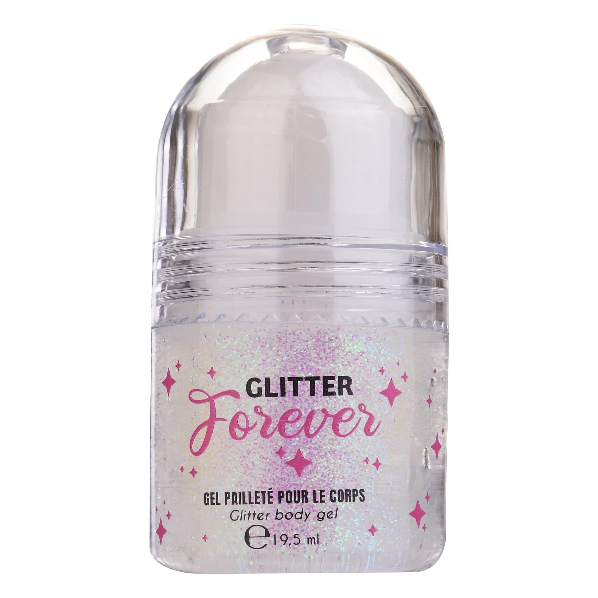 Gel roll-on pailleté pour le corps
