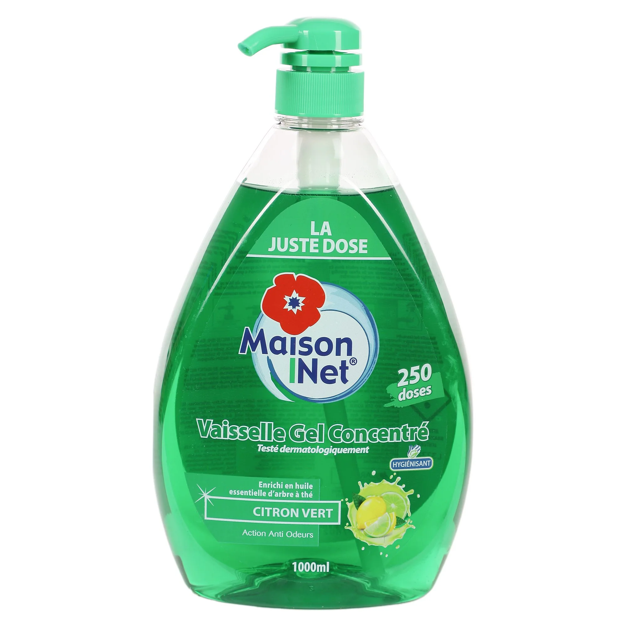 Gel vaisselle concentré au citron vert