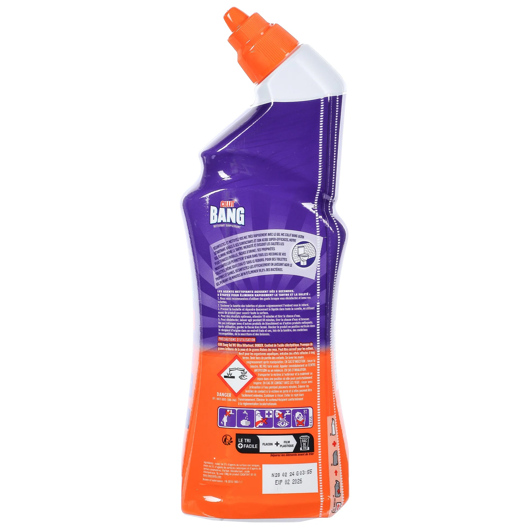 Gel WC nettoyant surpuissant ultra détartrant - Image 2