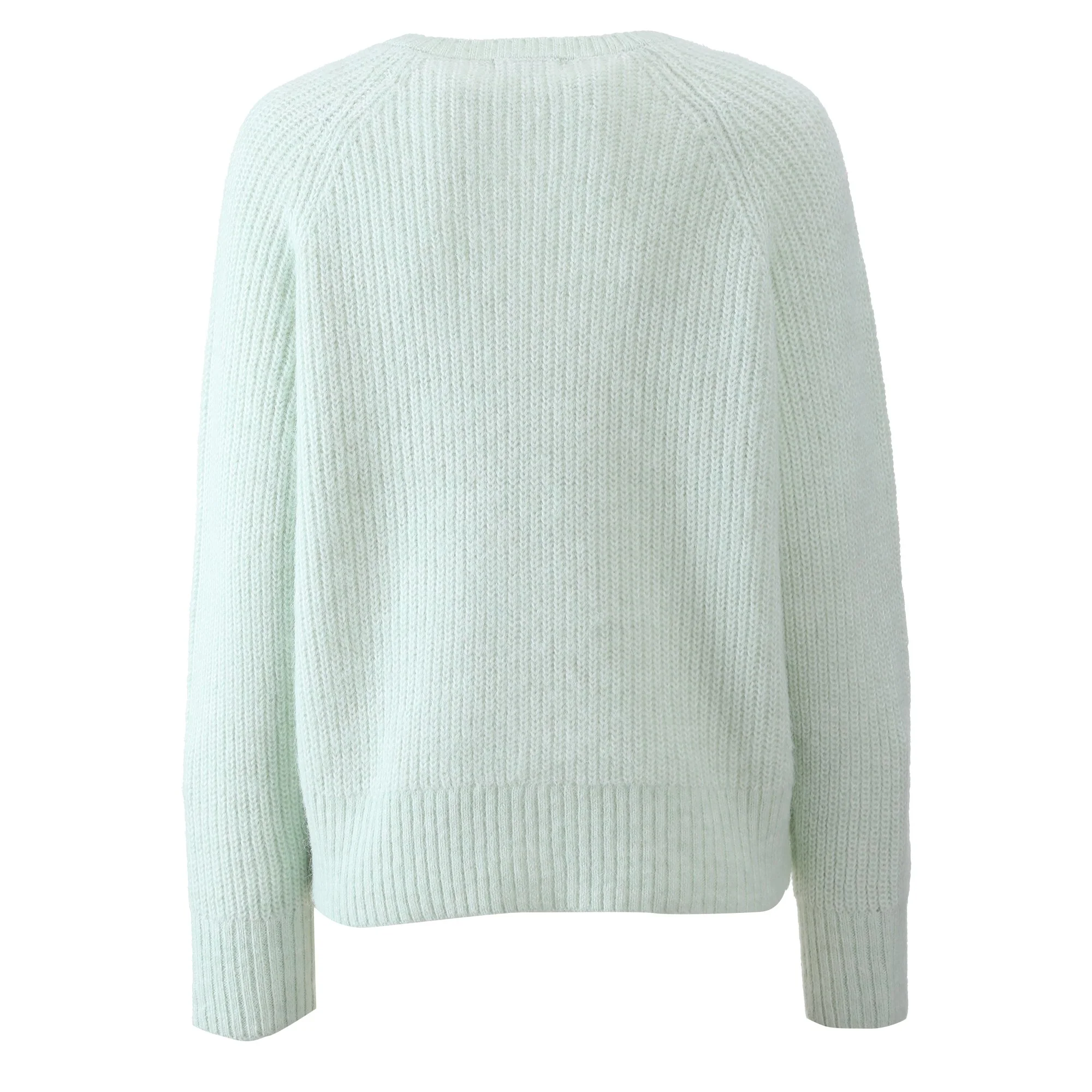 Gilet col rond - Vert - Image 2