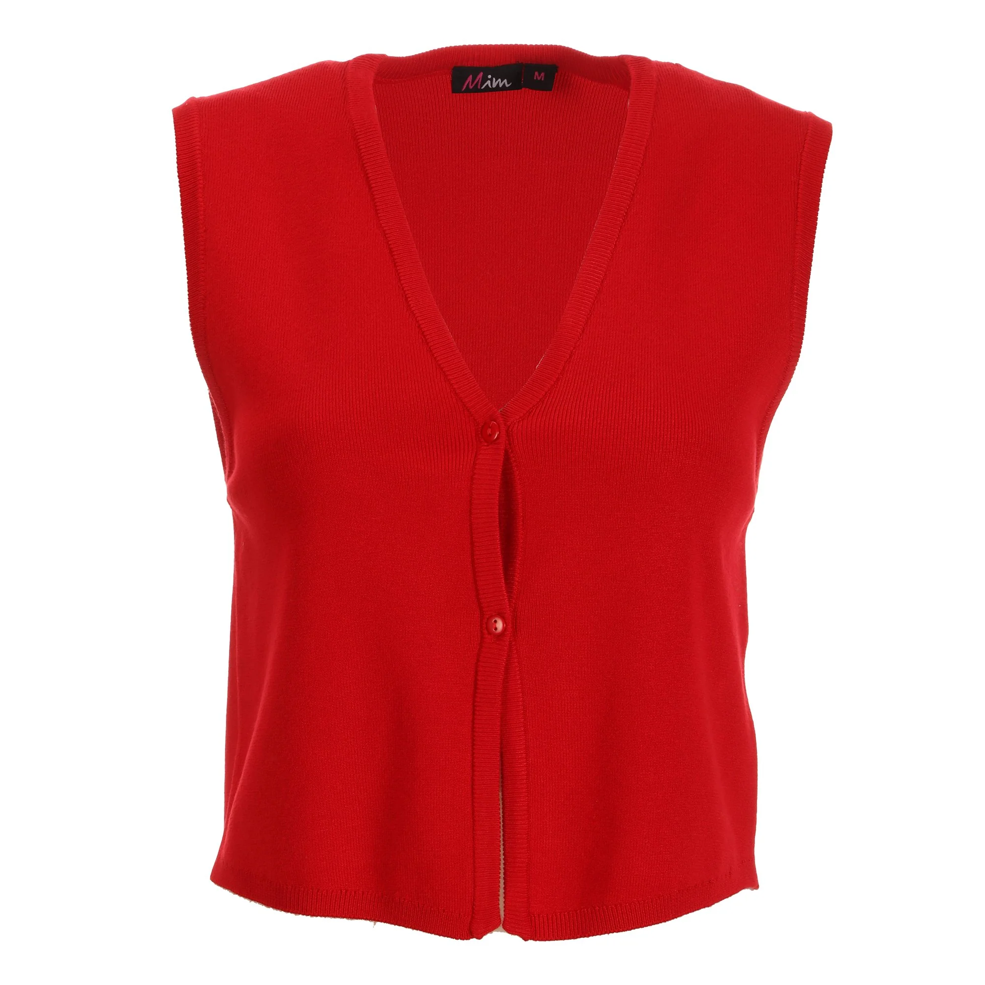 Gilet sans manche - Rouge