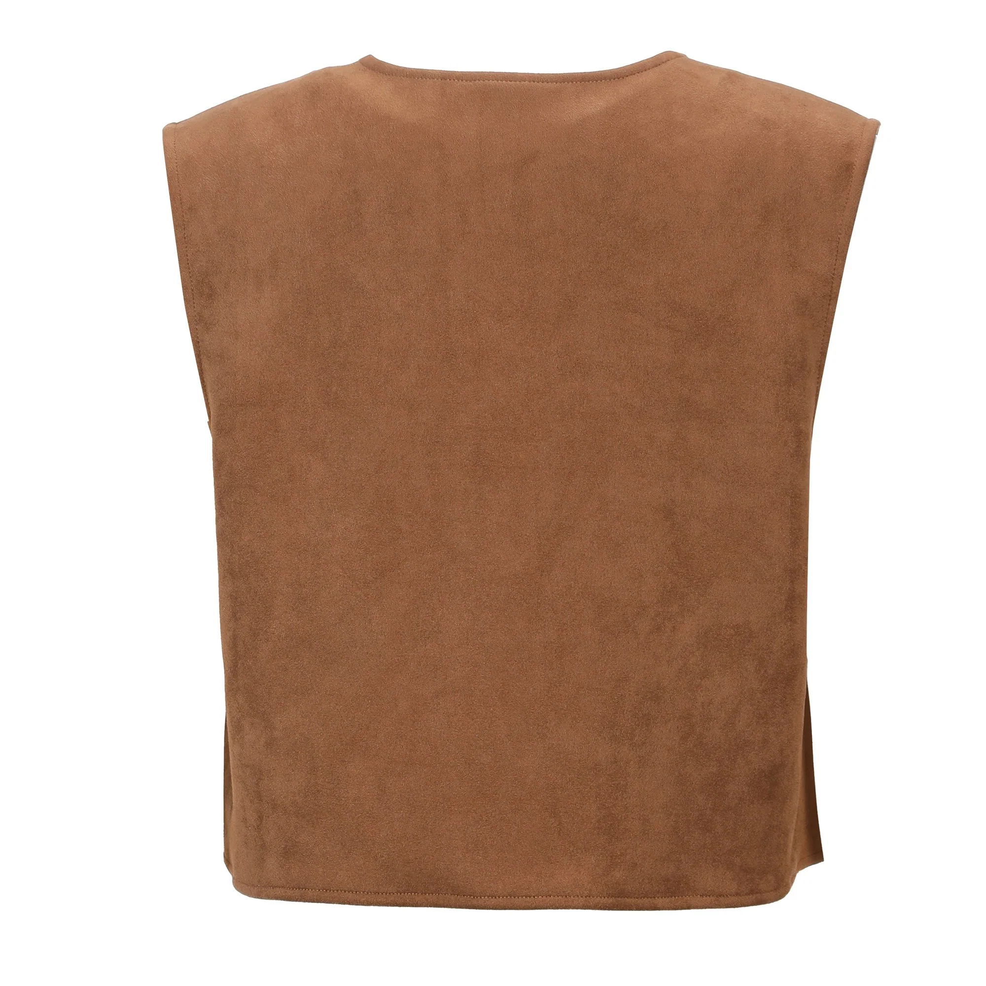 Gilet Suédine sans manches - Image 2